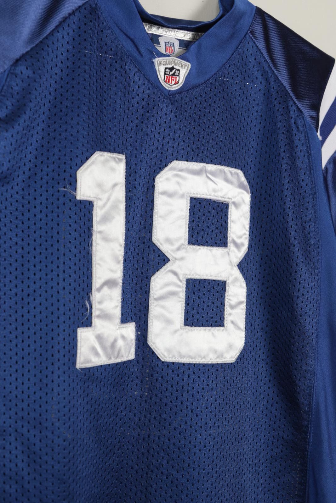 Reebok 2010s Reebok NFL Equipment Colts Manning #18 Football Jersey Size US XS / EU 42 / 0 - 3 Thumbnail
