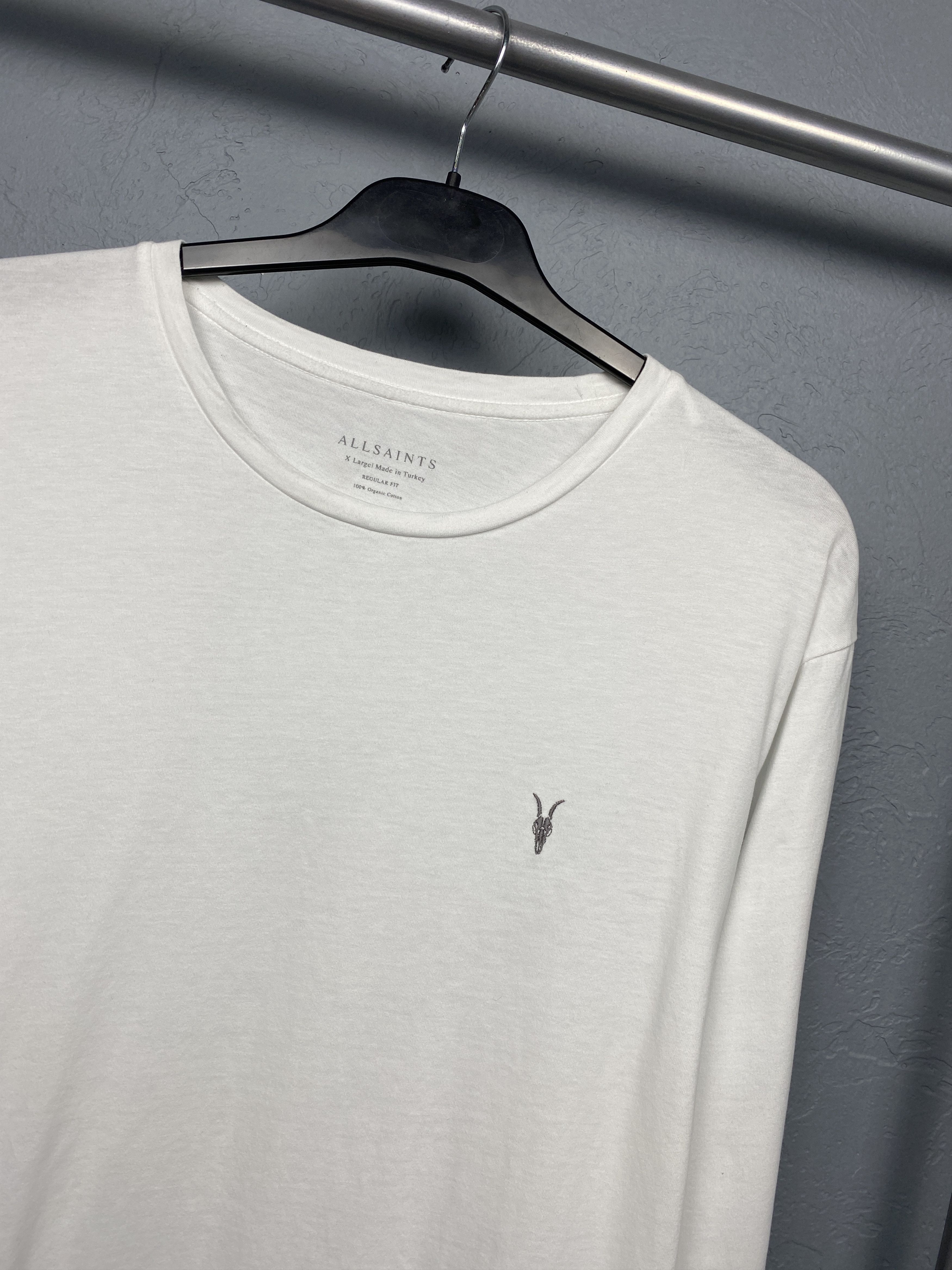 Allsaints × Vintage Allsaints Vintage Mens Brace Long Sleeve Crew Neck T-Shirt Size US XL / EU 56 / 4 - 2 Thumbnail