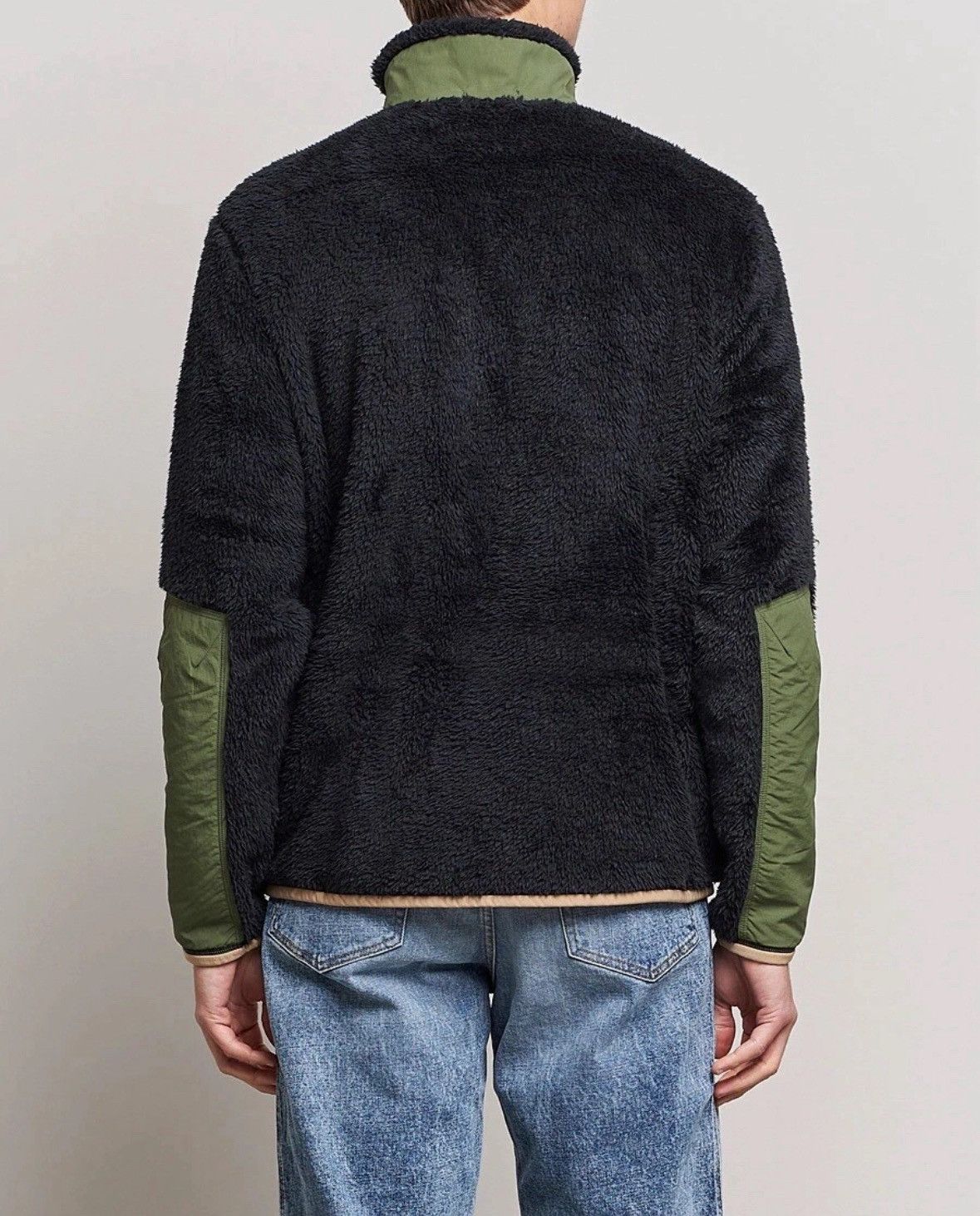Polo Ralph Lauren Polo Ralph Lauren Curl Sherpa Pile Olive Green Fleece Jacket Size US XXL / EU 58 / 5 - 8 Thumbnail