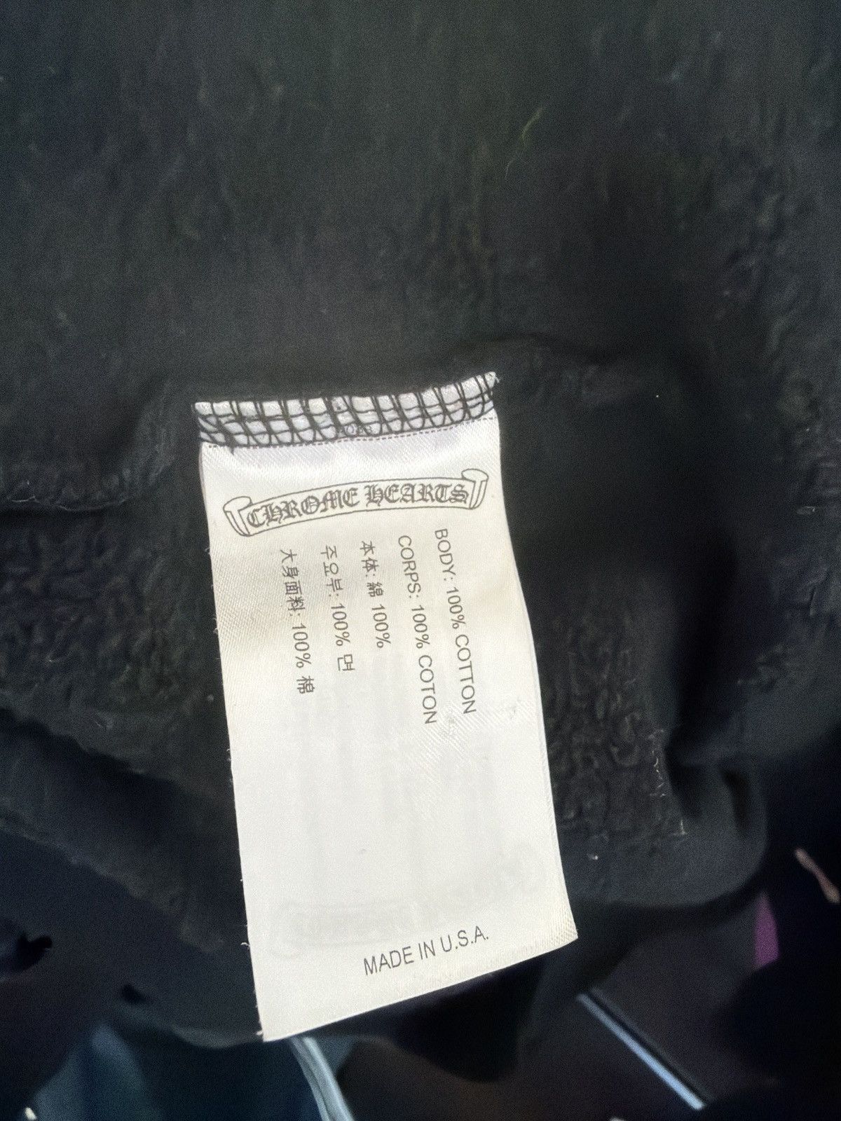 Chrome Hearts Chrome Hearts Cross Plus Yellow Logo Black Hoodie Size US M / EU 48-50 / 2 - 5 Thumbnail