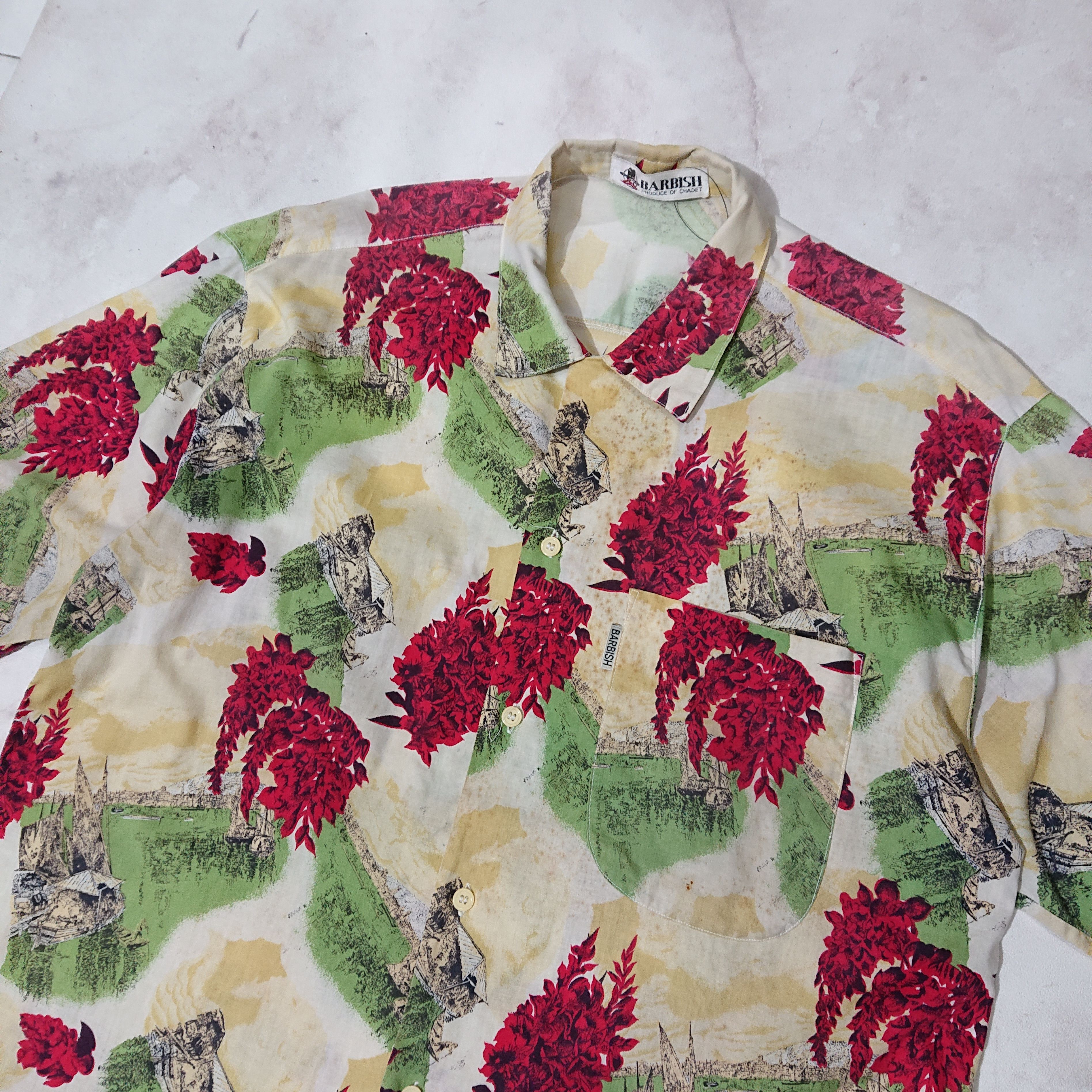 Vintage Vintage Barbish Shirt Size US L / EU 52-54 / 3 - 2 Thumbnail
