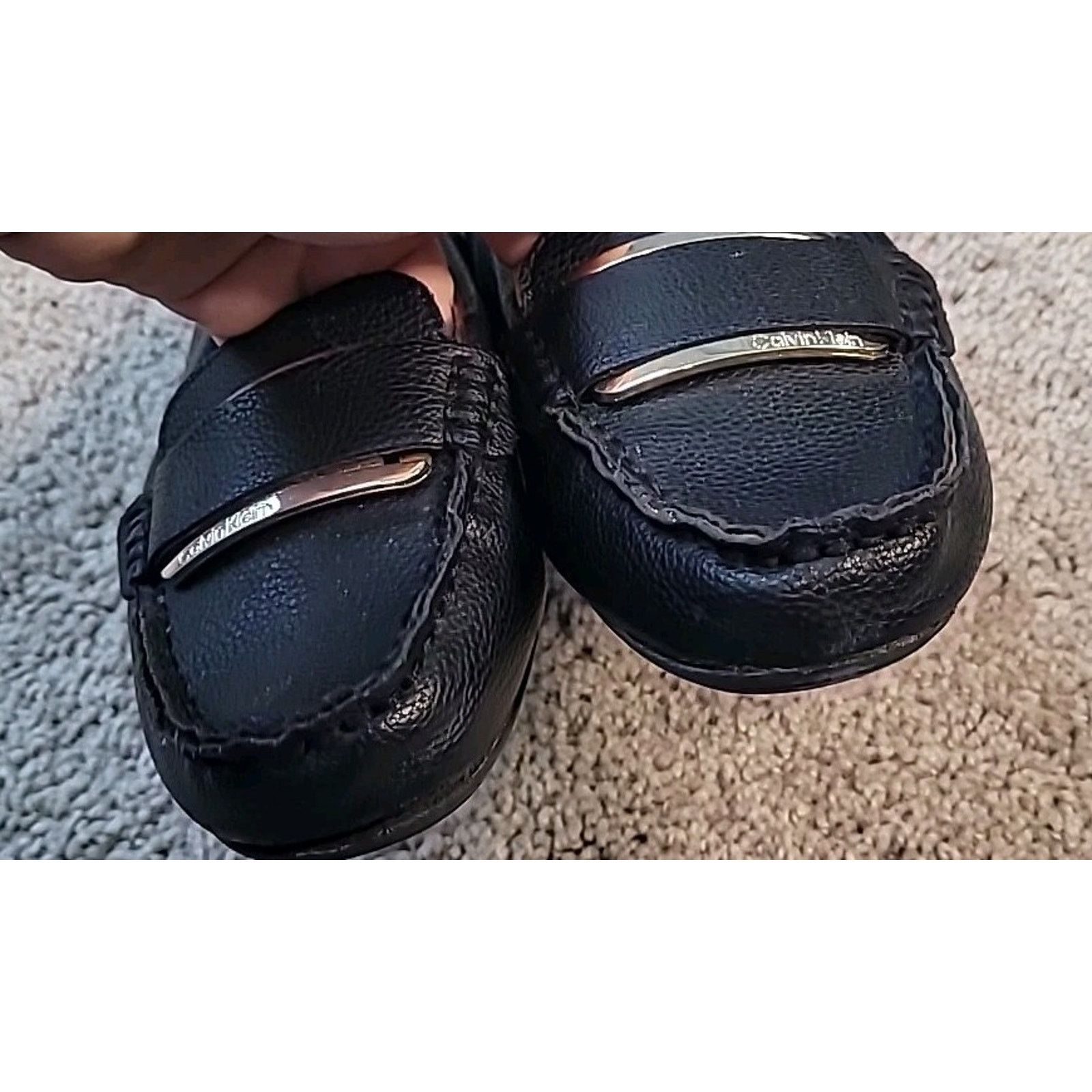 Calvin Klein Calvin Klein Leonie Black Loafer Flats Women’s Size 7M Size US 7 / IT 37 - 6 Thumbnail
