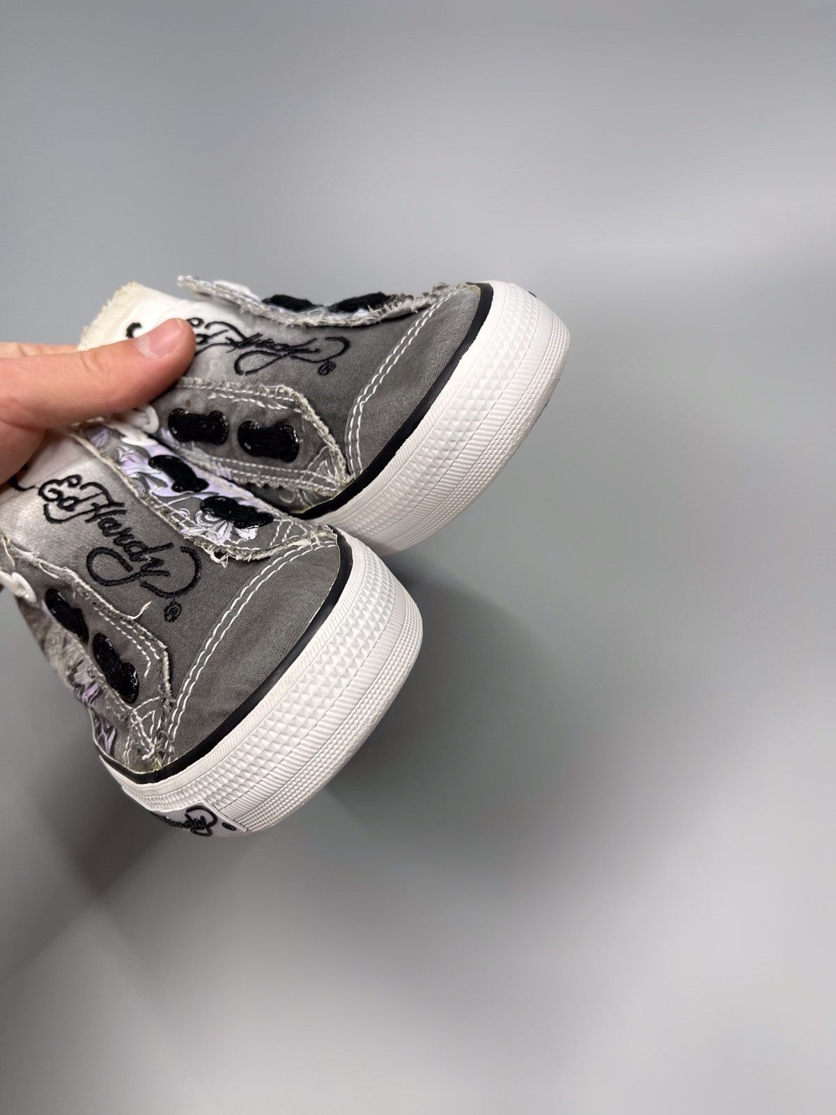 Ed Hardy × Vintage Y2k Ed Hardy By Christian Audigier Sneakers Size US 7 / IT 37 - 7 Thumbnail