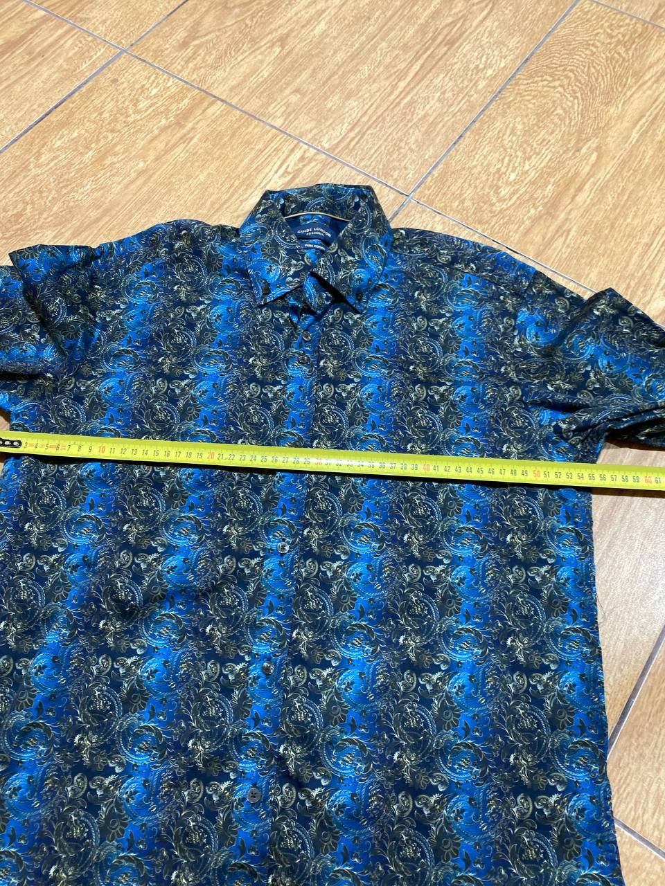 Guide Series Guide London Premium Floral Long Sleeve Button Up Shirt Size US XL / EU 56 / 4 - 13 Thumbnail