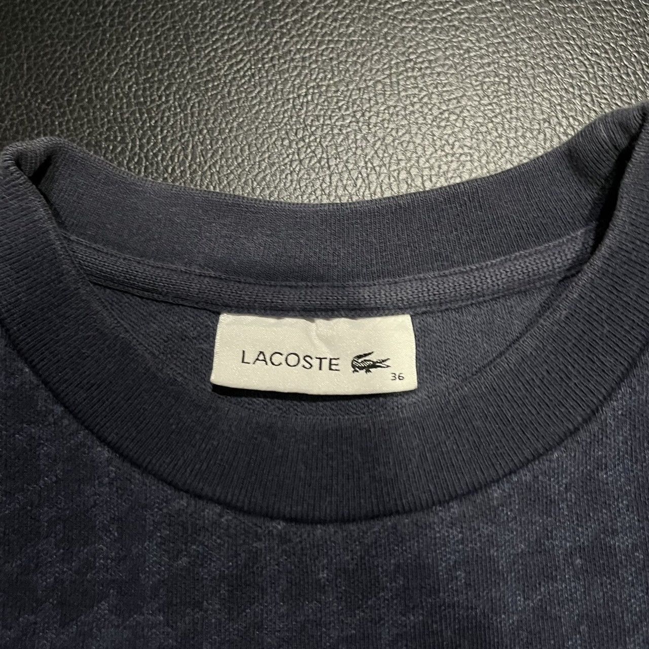 Lacoste Lacoste Kadın Lacivert Sweatshirt Size XS / US 0-2 / IT 36-38 - 9 Thumbnail