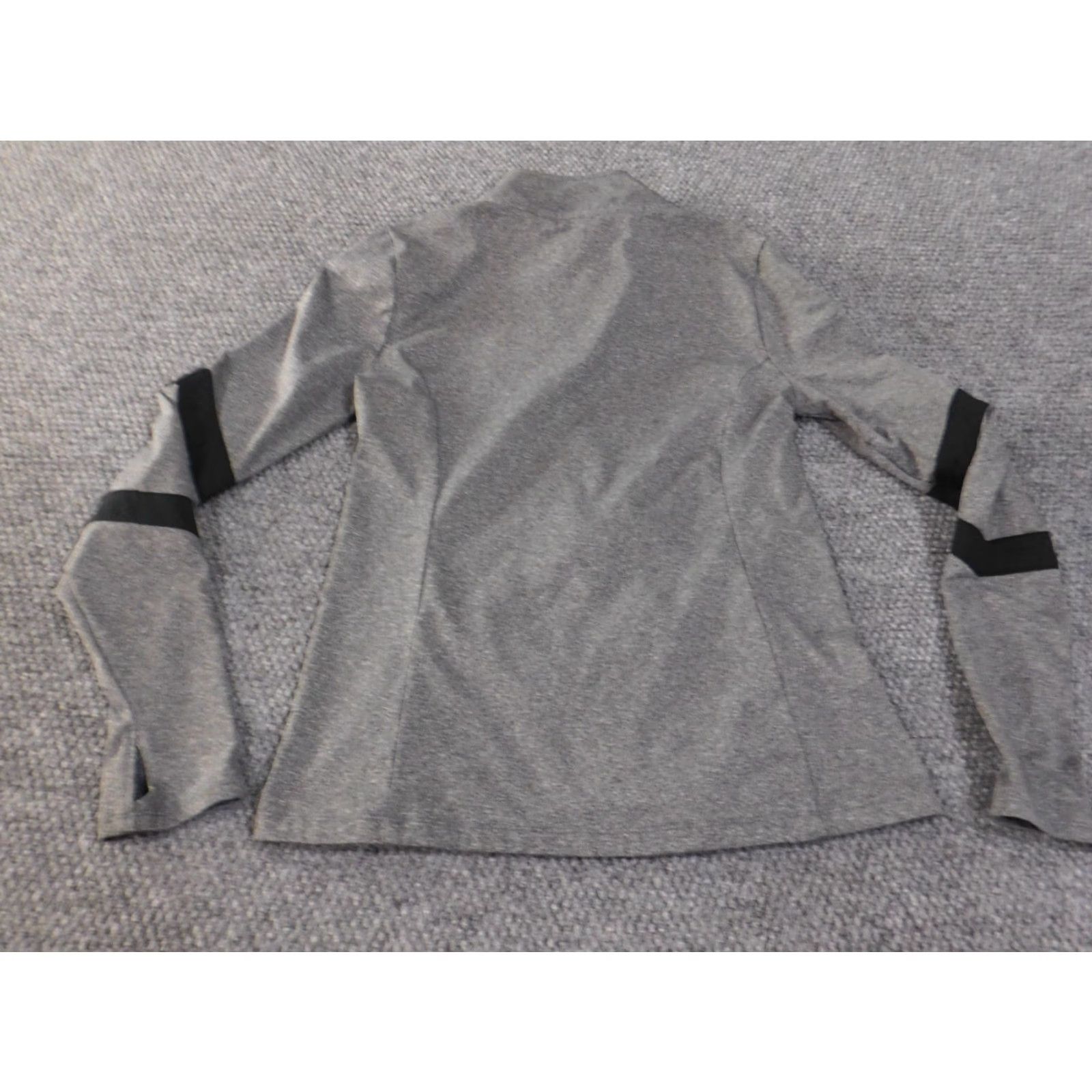 Victoria's Secret Victoria's Secret PINK Sweatshirt Regular M Gray Geometric Logo Pullover Mock Neck Raglan Style Love Stretch Womens Size M / US 6-8 / IT 42-44 - 7 Thumbnail