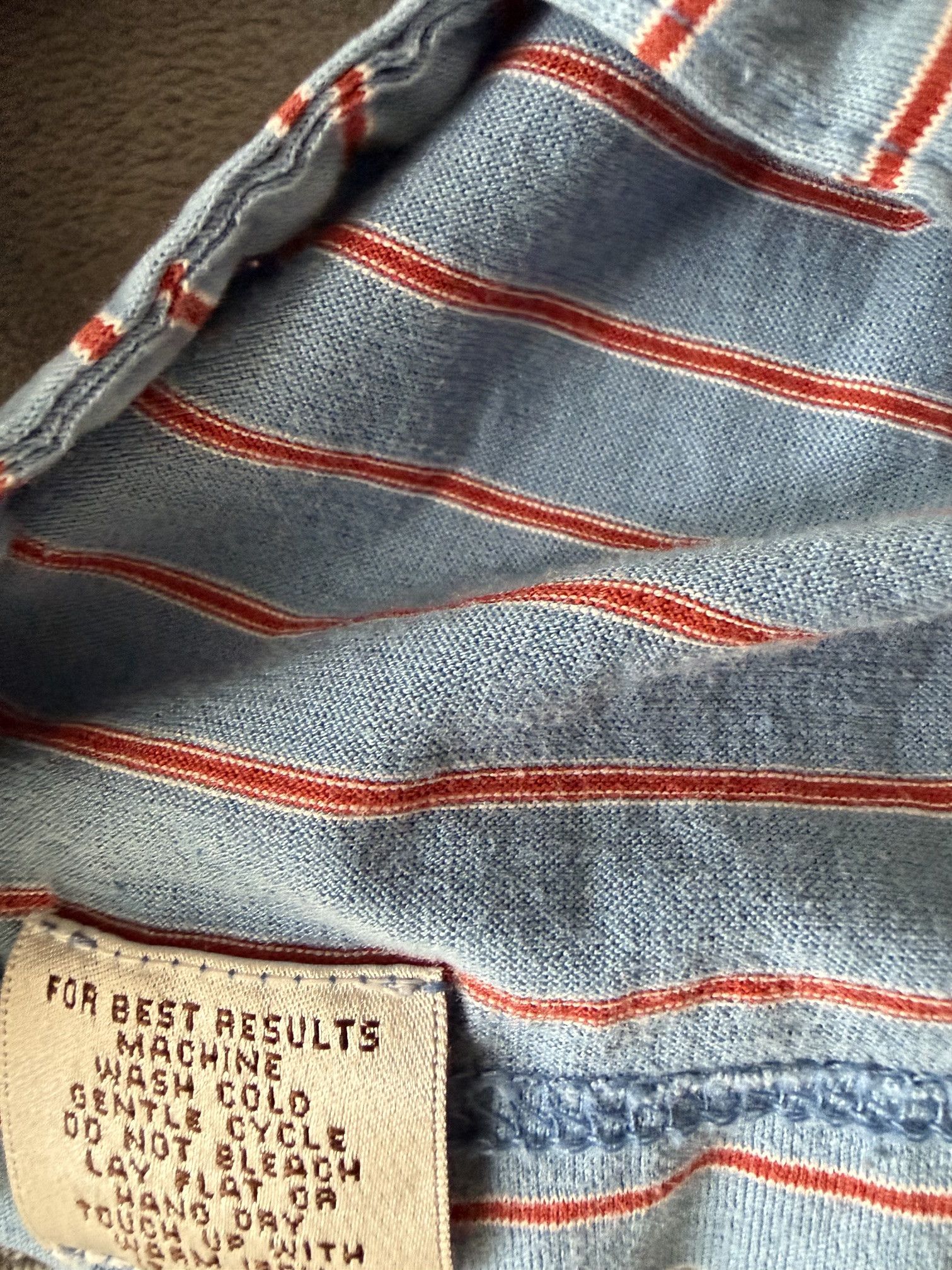 Peter Millar Peter Millar Polo Shirt Mens L Blue Pink Striped Golf Size US L / EU 52-54 / 3 - 6 Thumbnail