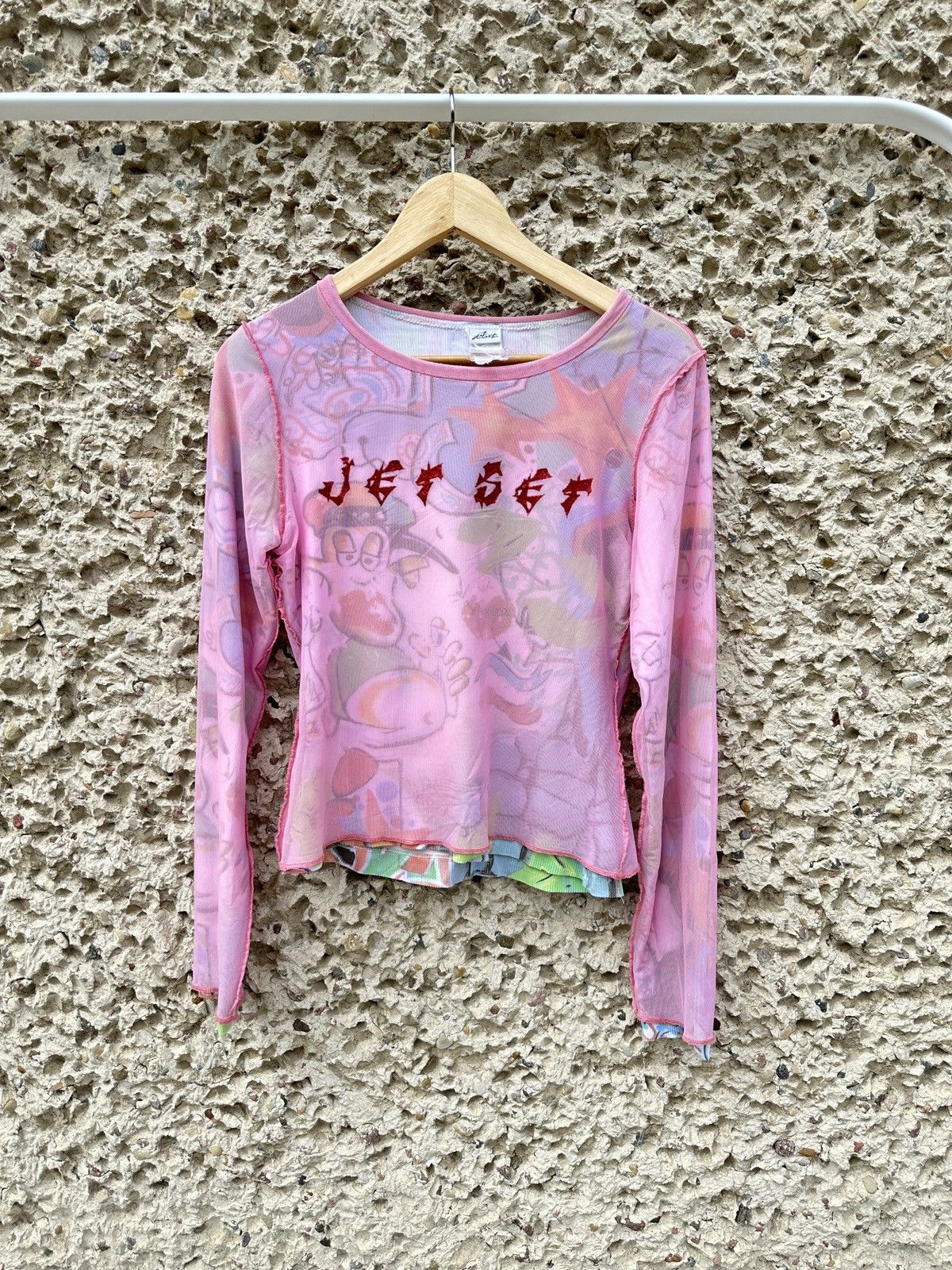 JET SET × Japanese Brand Jet Set mesh top double layered Size M / US 6-8 / IT 42-44 - 1 Thumbnail