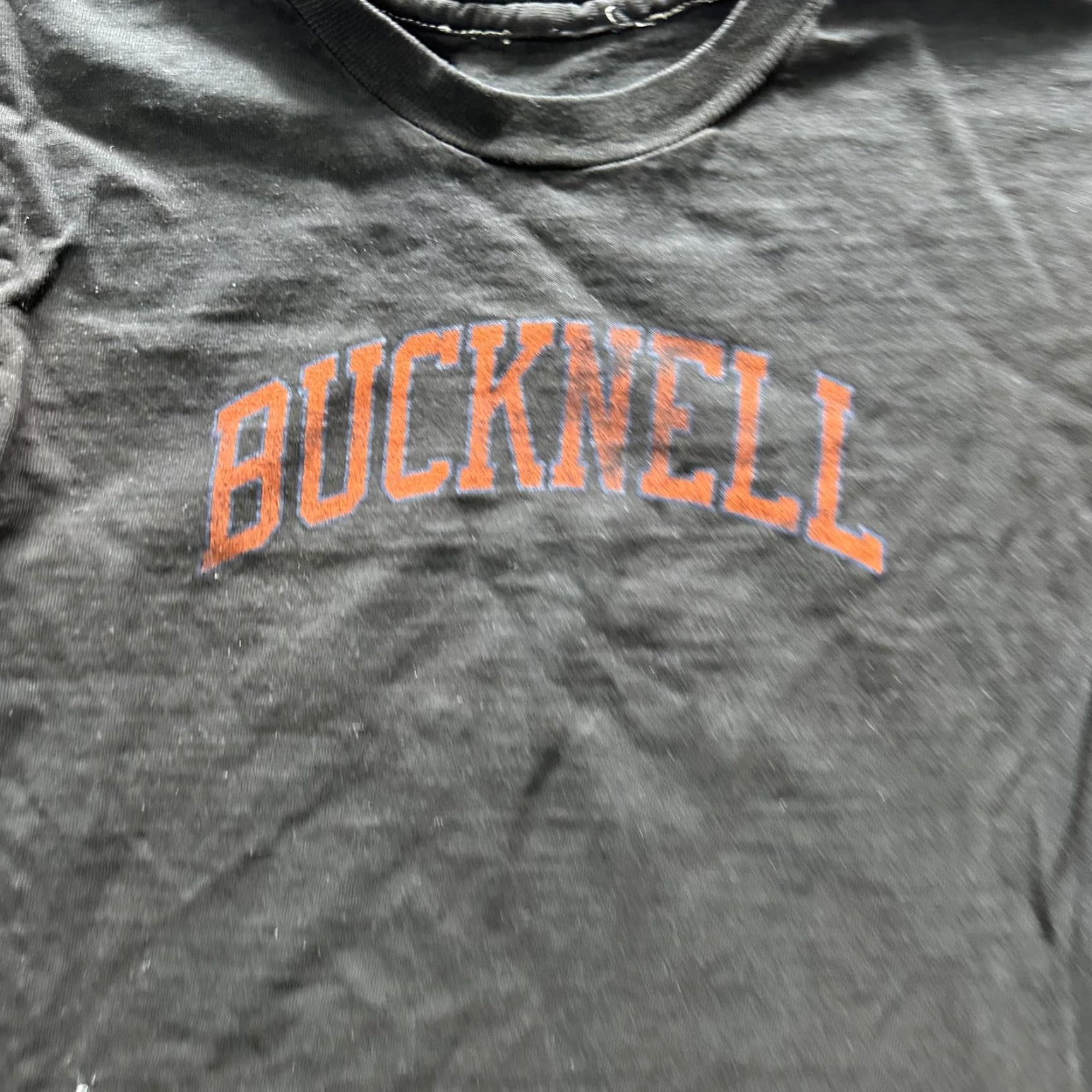 Vintage Bucknell Shirt Mens S Black Graphic Tee Crewneck Tagless Bucknell Graphic Print Vintage: No Tag Size US S / EU 44-46 / 1 - 2 Thumbnail