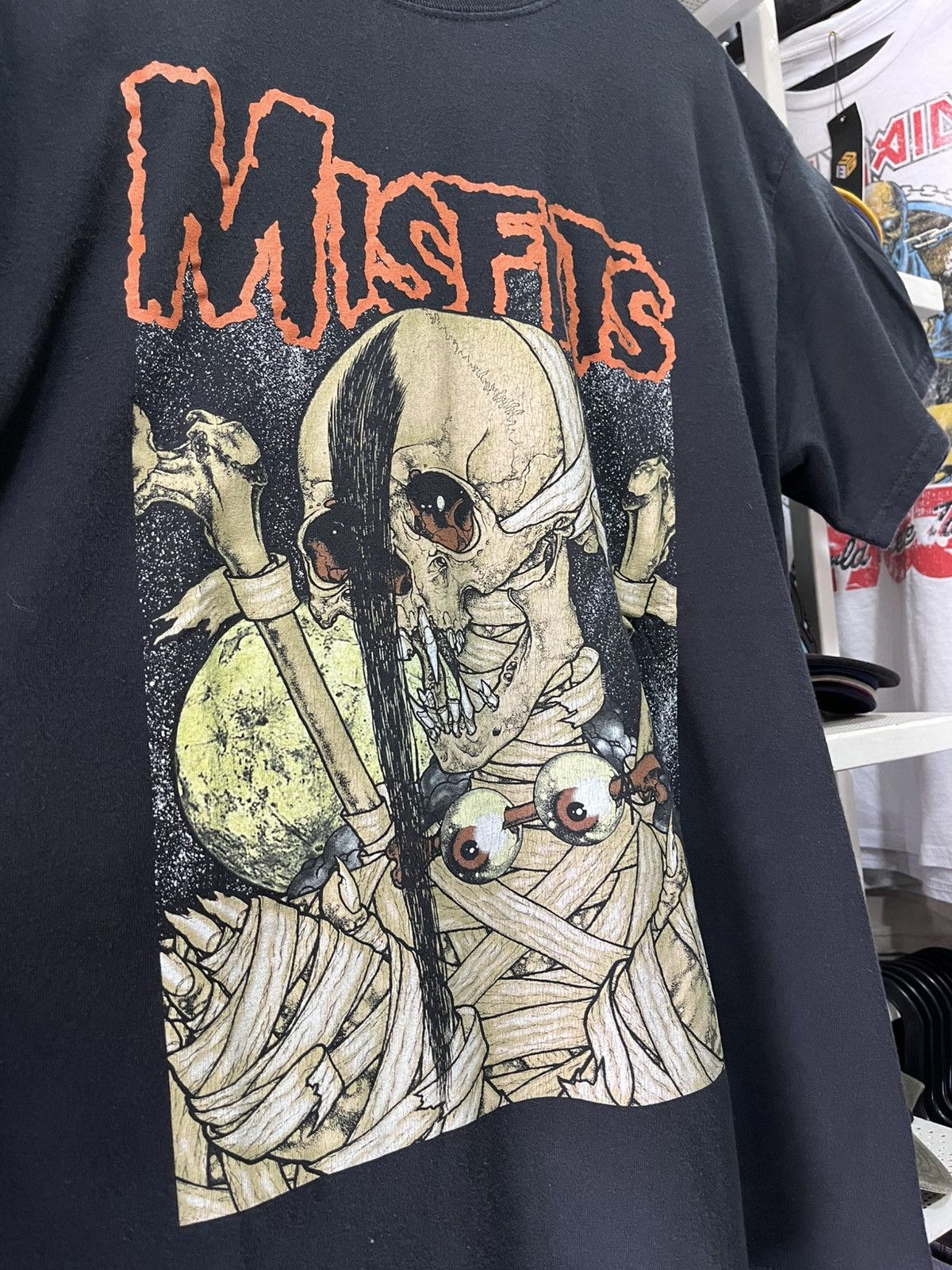 Band Tees Misfits Pushead Vampire Band Vintage T- Shirt Herren Size US L / EU 52-54 / 3 - 2 Thumbnail