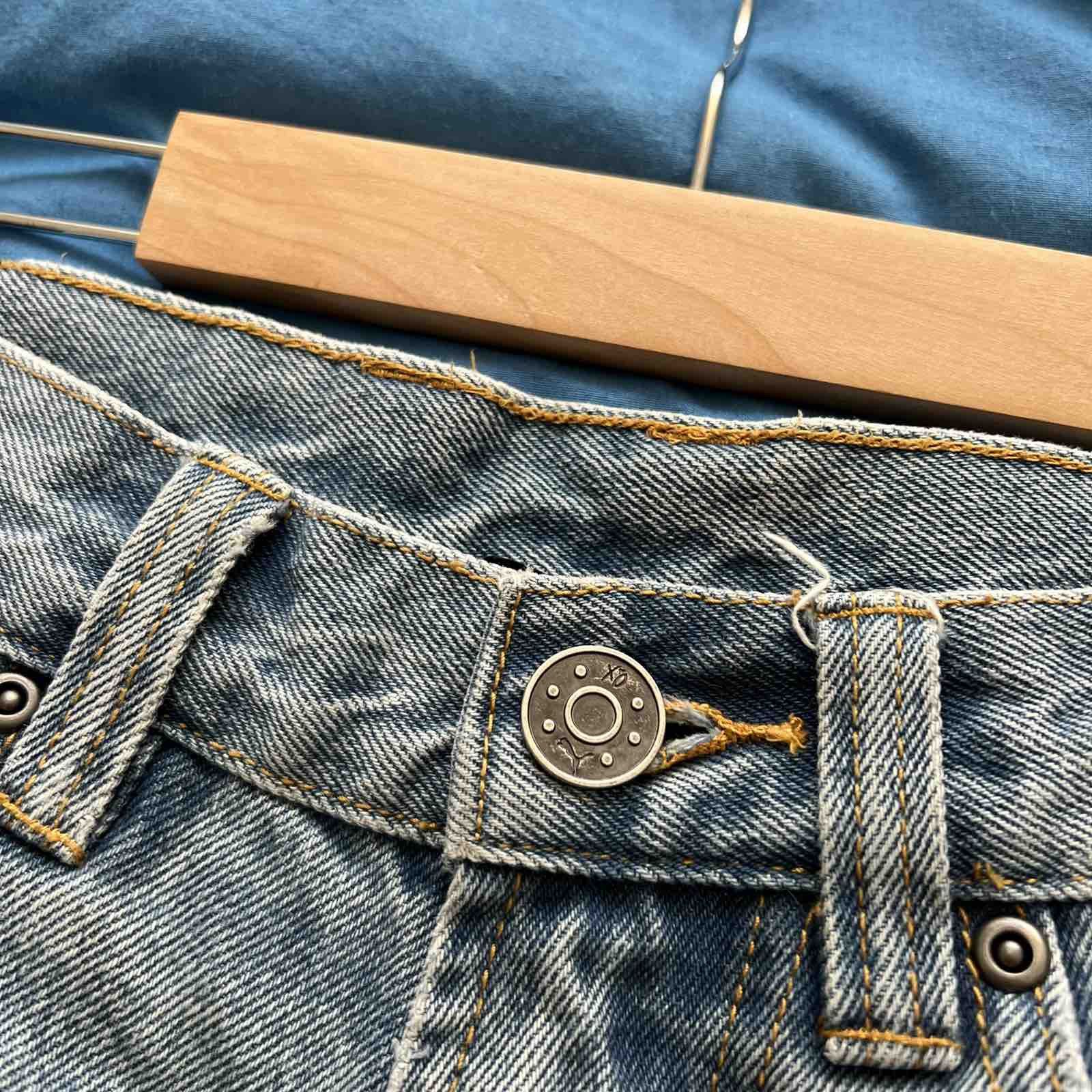 Puma PUMA X THE WEEKEND STRAIGHT JEANS PANTS Y2K 30 Size 30" / US 8 / IT 44 - 4 Thumbnail