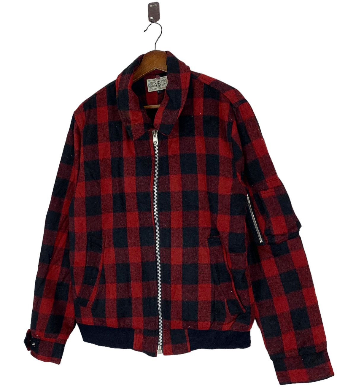 Designer × Other VINTAGE UNITED GARMENT JADORE AVENUE TARTAN JACKET Size US L / EU 52-54 / 3 - 2 Thumbnail