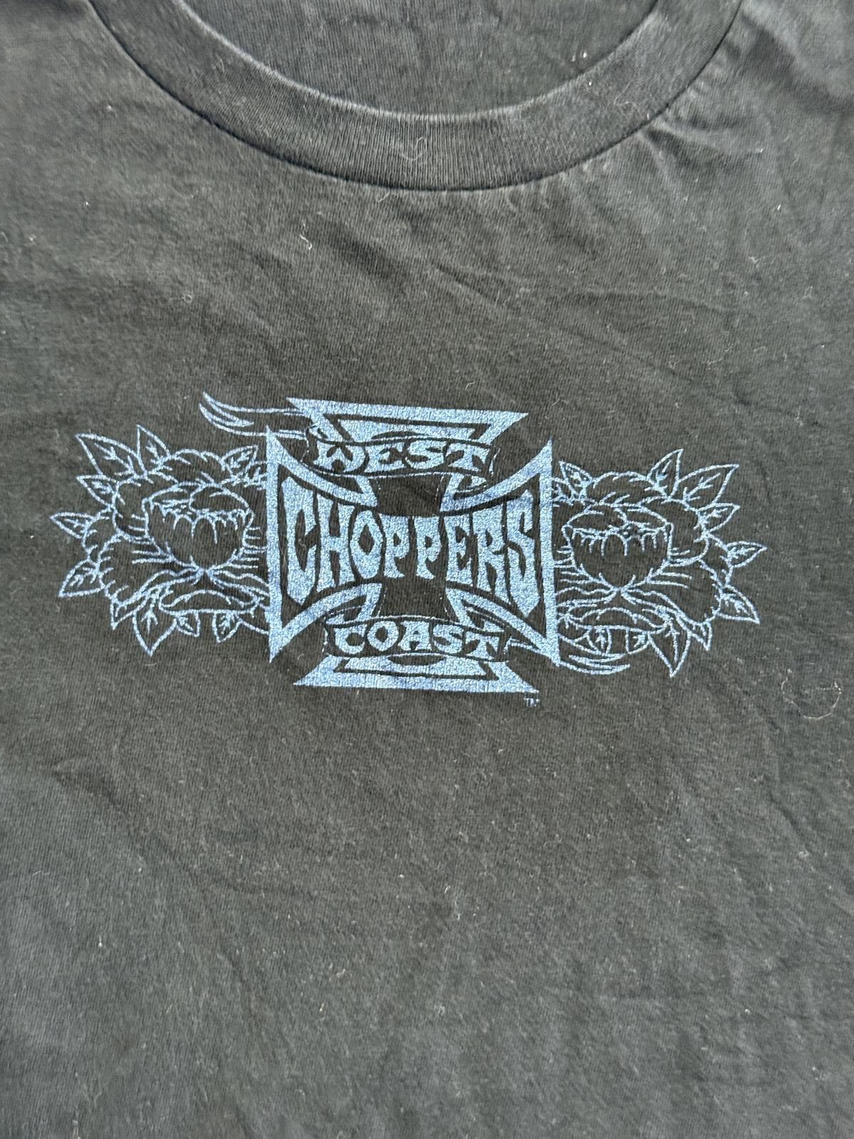 West Coast Choppers Vintage Y2K West Coast Choppers Flowers Junior Shirt L 11/13 Size L / US 10 / IT 46 - 4 Thumbnail
