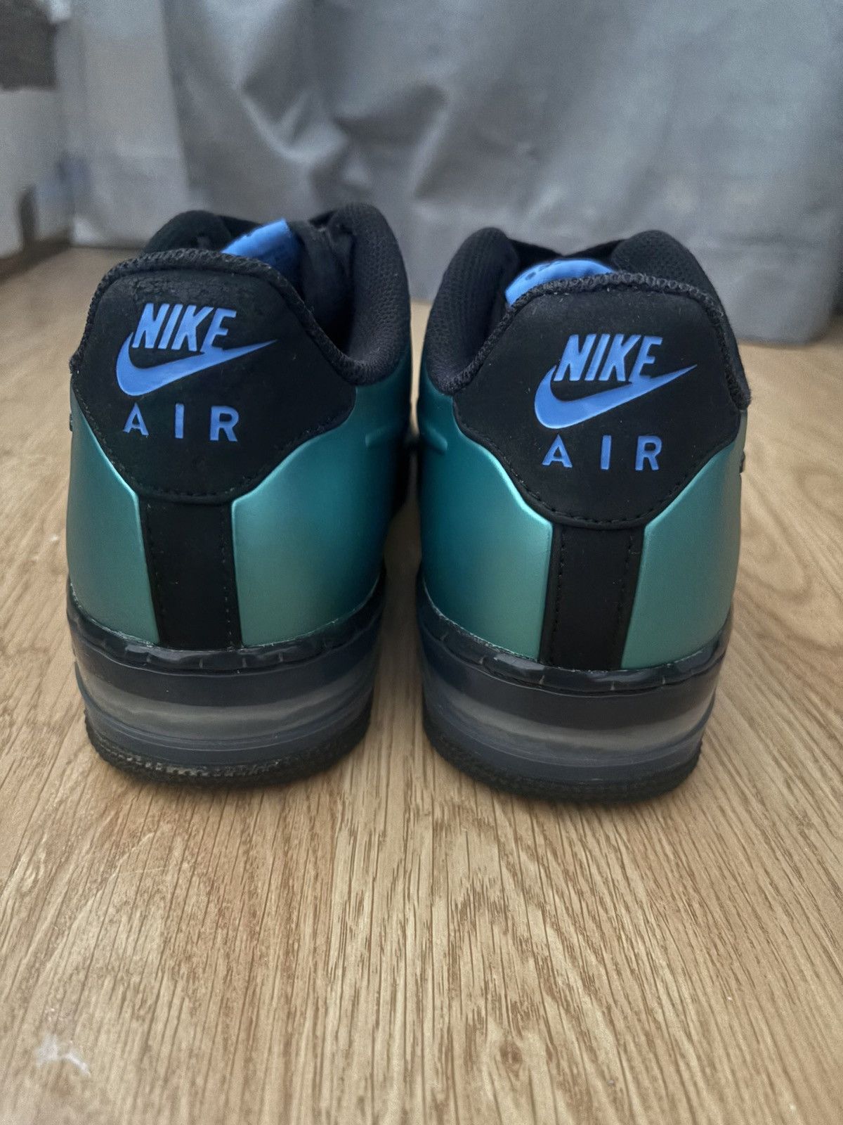 Nike Nike Air Force 1 Low Foamposite Green BLack Size US 6 / EU 39 - 5 Thumbnail