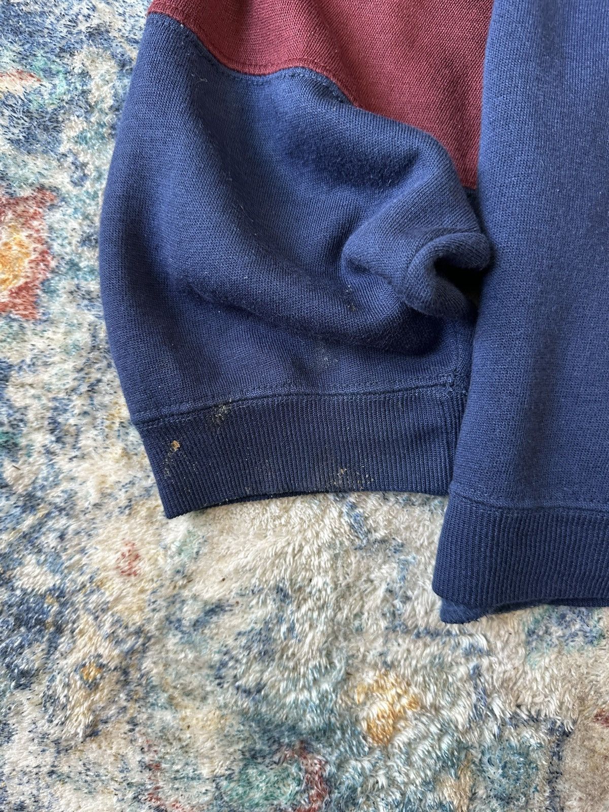 Vintage Vintage Colour Blocking Zip-up Sweatshirt Size XXL Size US XL / EU 56 / 4 - 5 Thumbnail