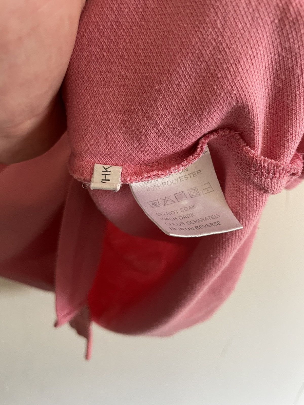 Vintage × Yves Saint Laurent YSL Yves Saint Laurent Vintage Men Pink Luxury Polo Tee Size US L / EU 52-54 / 3 - 3 Thumbnail