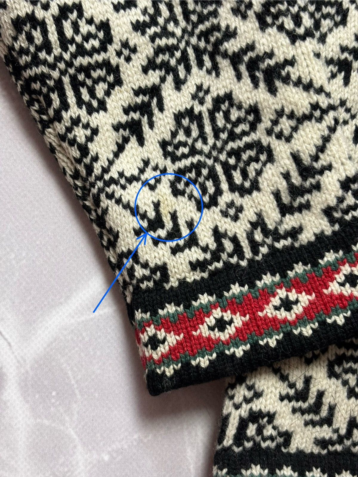 L.L. Bean Vintage LL Bean Nordic Fair Isle Wool Sweater Womens M Size M / US 6-8 / IT 42-44 - 9 Thumbnail