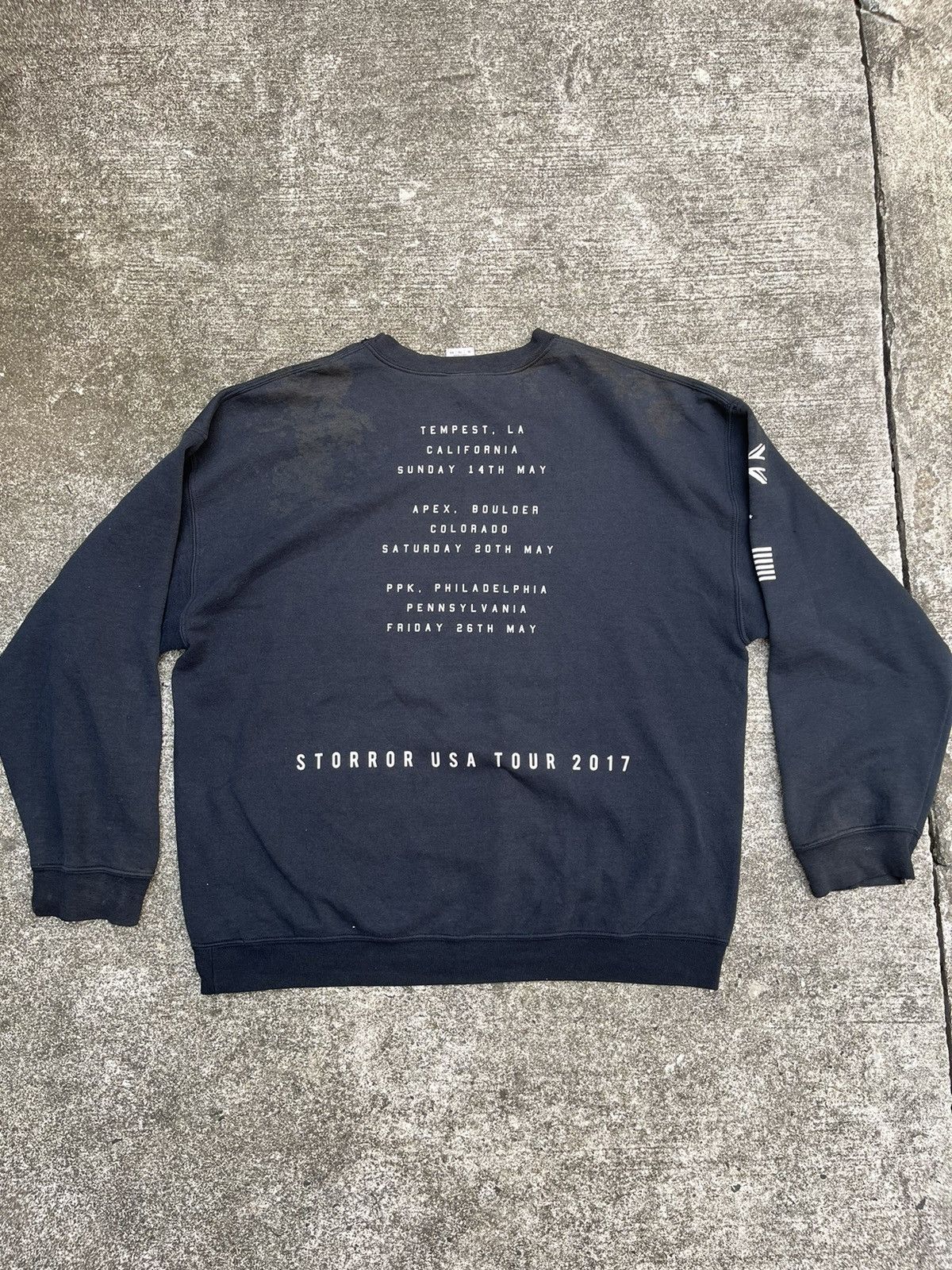 Other Rare Storror USA Tour 2017 Crewneck Size US XL / EU 56 / 4 - 5 Thumbnail