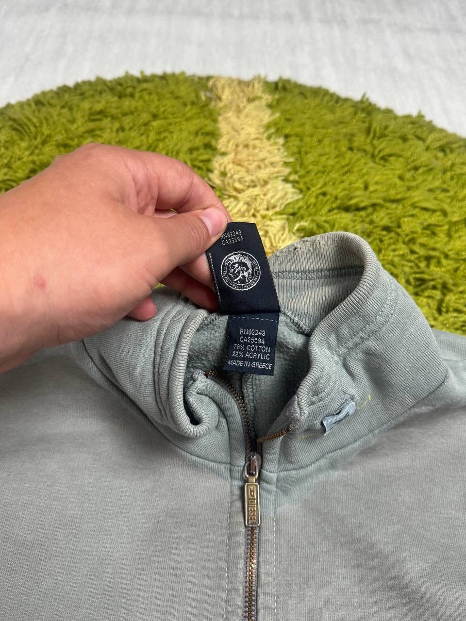 Diesel Vintage Diesel Zip Hoodie Opium Drip Death Sex Money Size US M / EU 48-50 / 2 - 7 Thumbnail