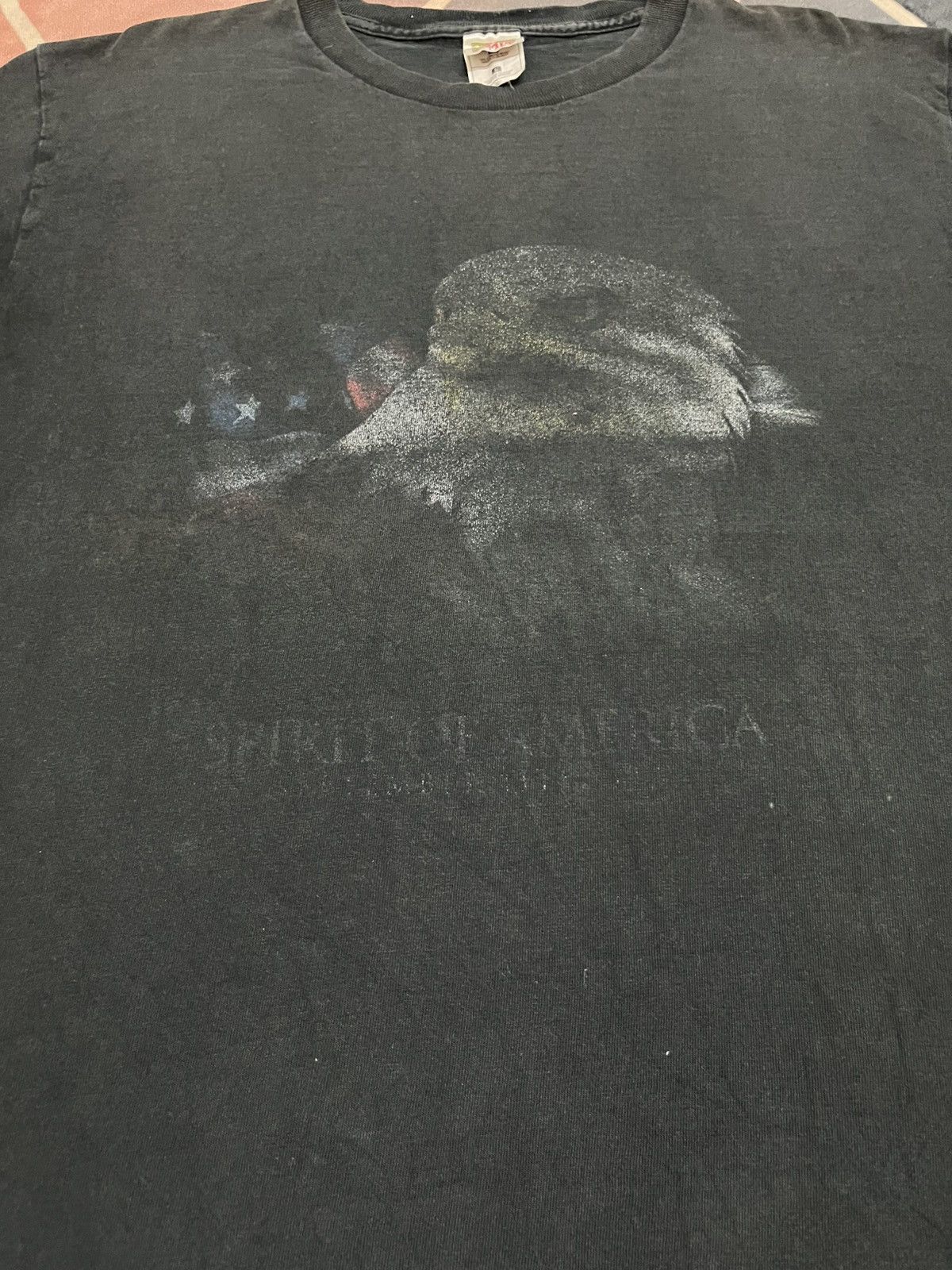 American Edition 💥Sunfaded TRUE VINTAGE 90s Spirit Of America Falcon Eagle Size US L / EU 52-54 / 3 - 4 Thumbnail