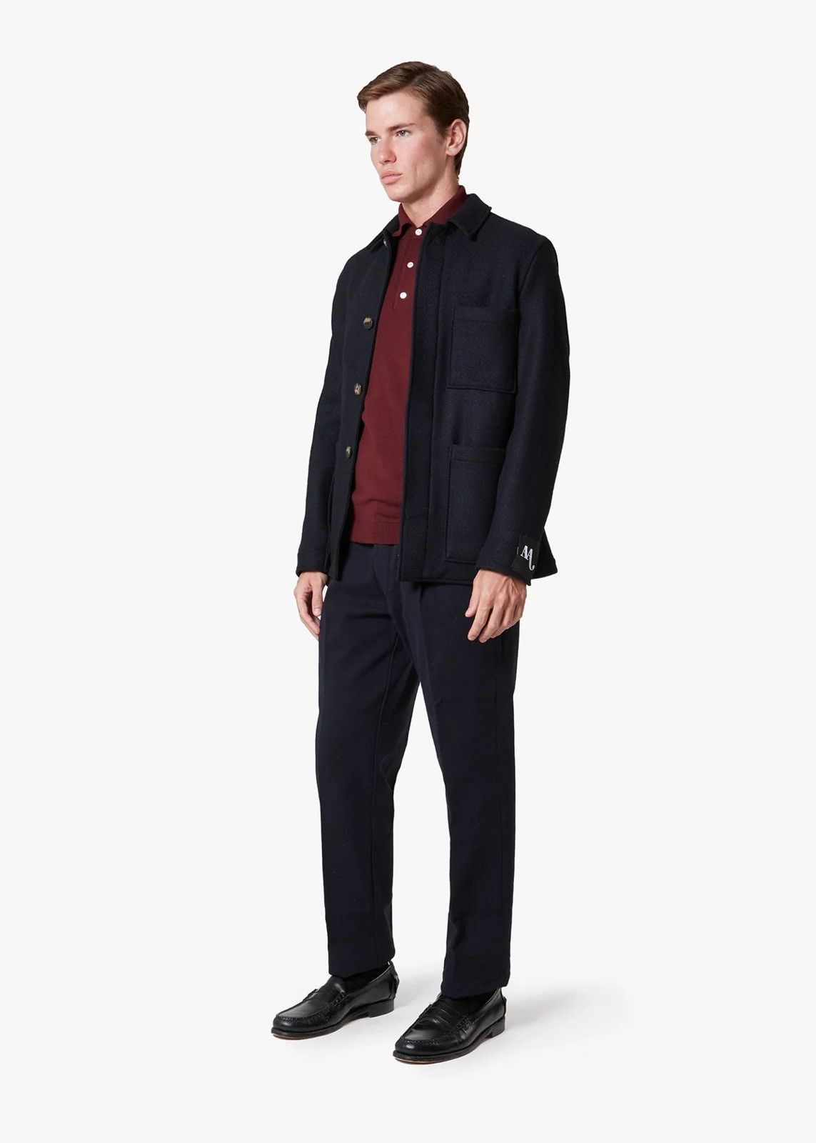 Doppiaa Doppiaa AALBION JACKET WITH SHIRT COLLAR Size US L / EU 52-54 / 3 - 1 Thumbnail