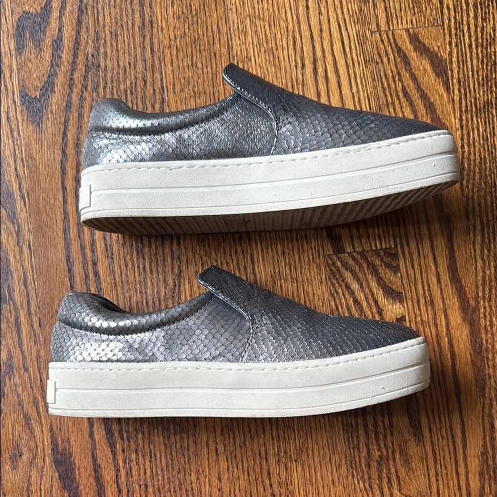 J/Slides J Slides Women’s 8.5 Metallic Slip-On Sneakers Size US 8.5 / IT 38.5 - 4 Thumbnail