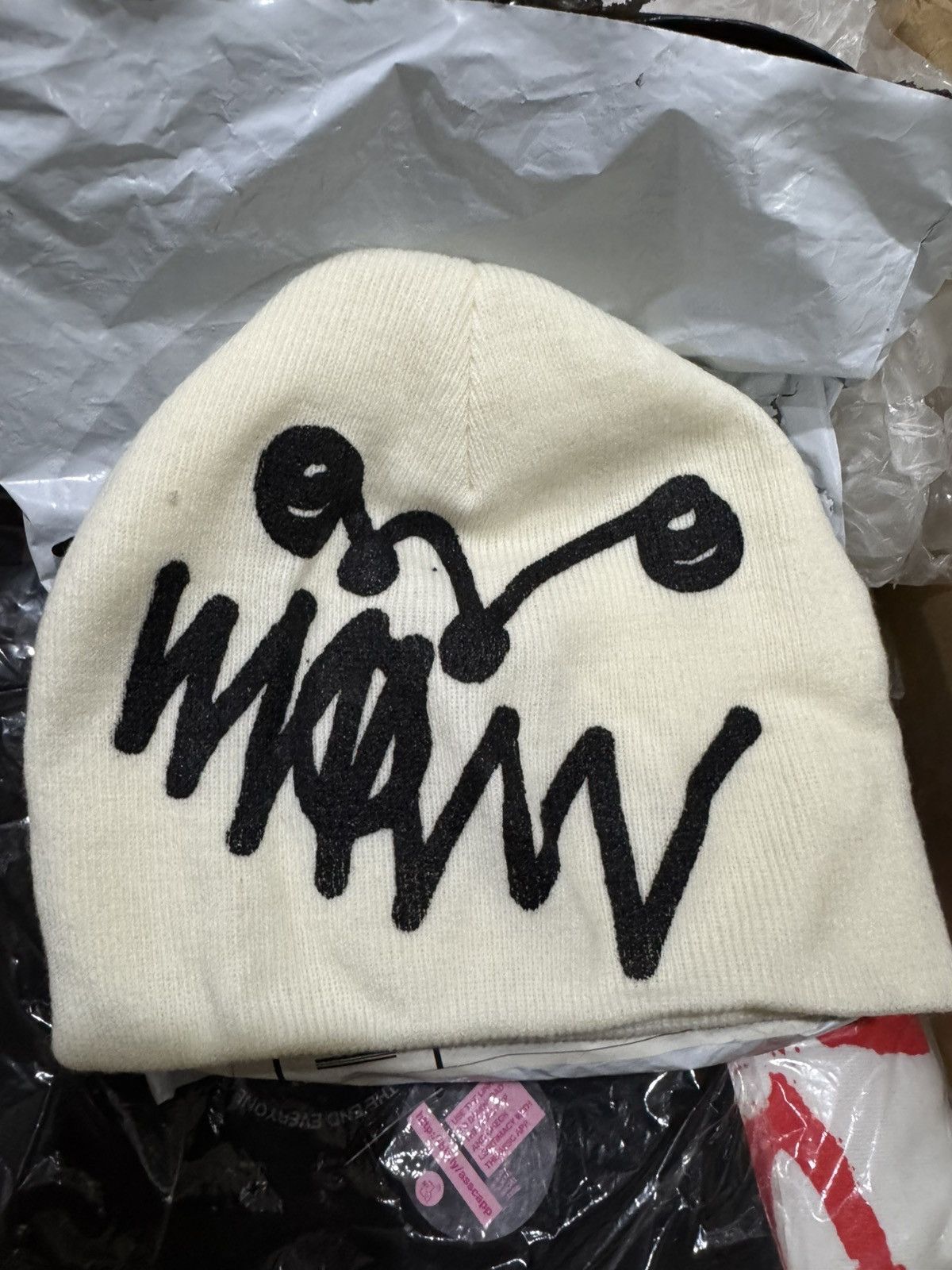 Asspizza × Carhartt Ass Pizza Beanie 2018 LA Popup | Grailed