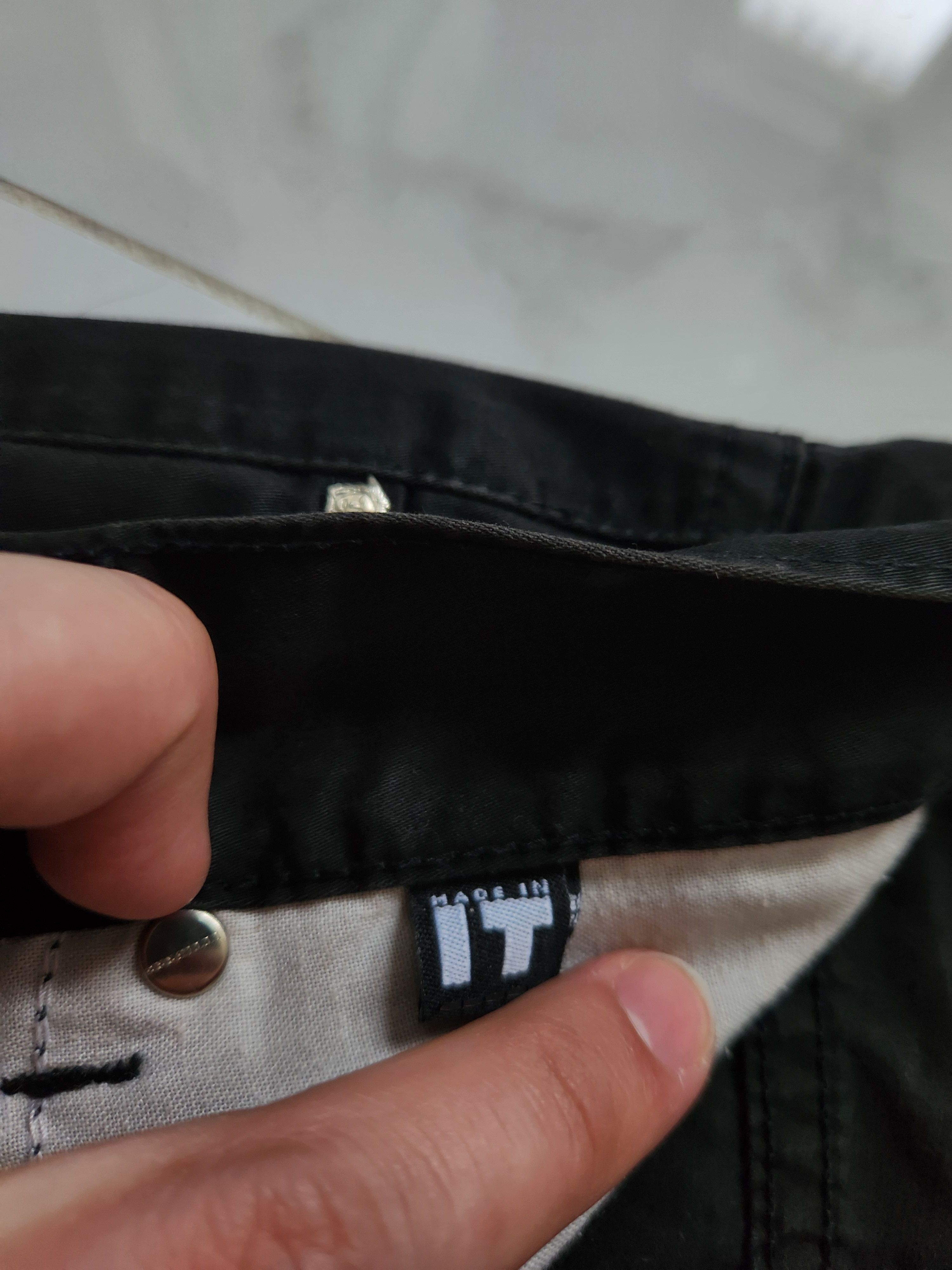 Versace Jeans Couture Versace Black Straight Jeans Size US 30 / EU 46 - 6 Thumbnail