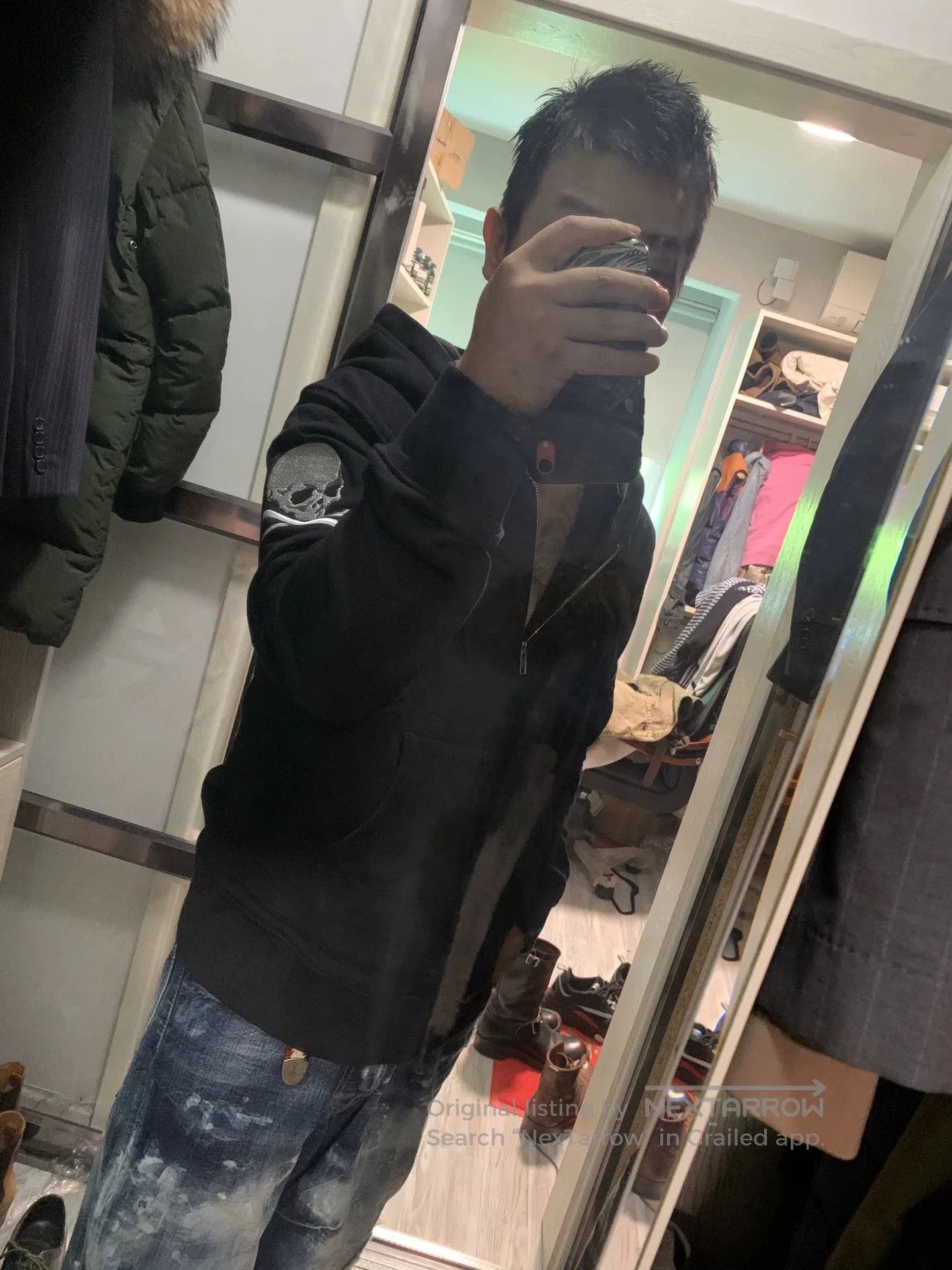 Mastermind Japan mastermind japan skull embroidery hoodie size M. Size US M / EU 48-50 / 2 - 9 Thumbnail