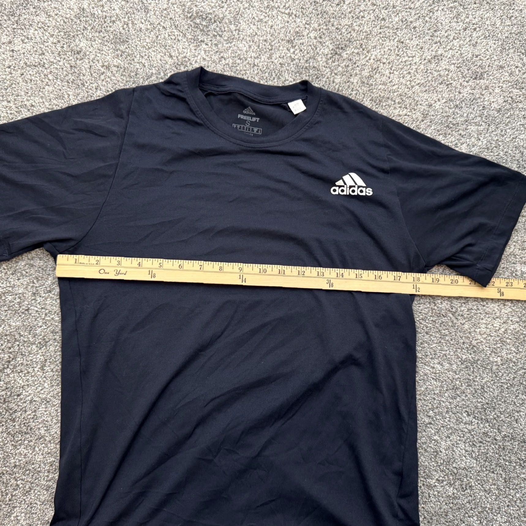 Adidas Adidas Shirt Mens Small Blue Freelift Climalite Athletic Performance Workout Tee Shirt Size US S / EU 44-46 / 1 - 3 Thumbnail