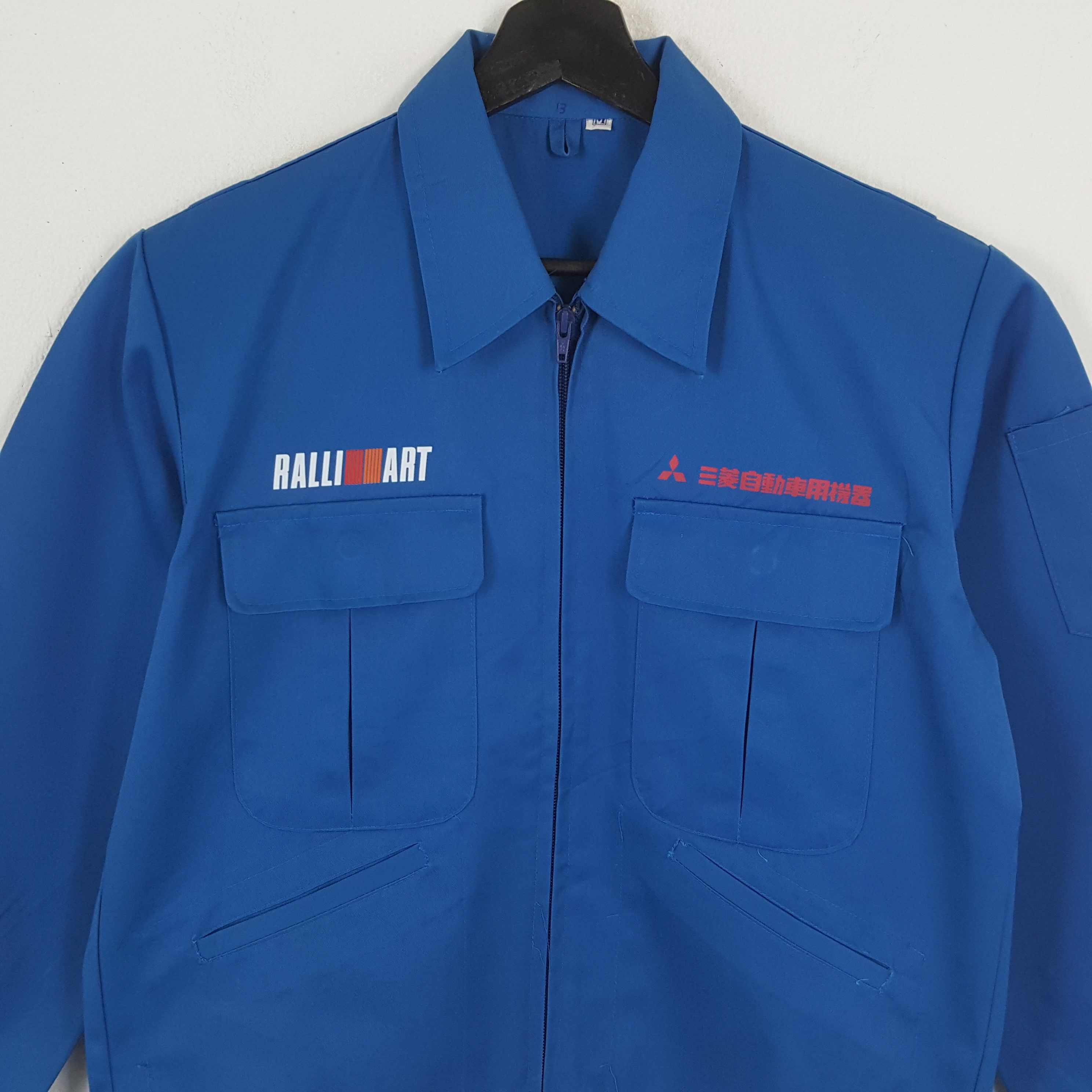 Japanese Brand × Vintage MITSUBISHI RALLI ART Japanese Motorsports Custom Jacket Size US S / EU 44-46 / 1 - 4 Thumbnail