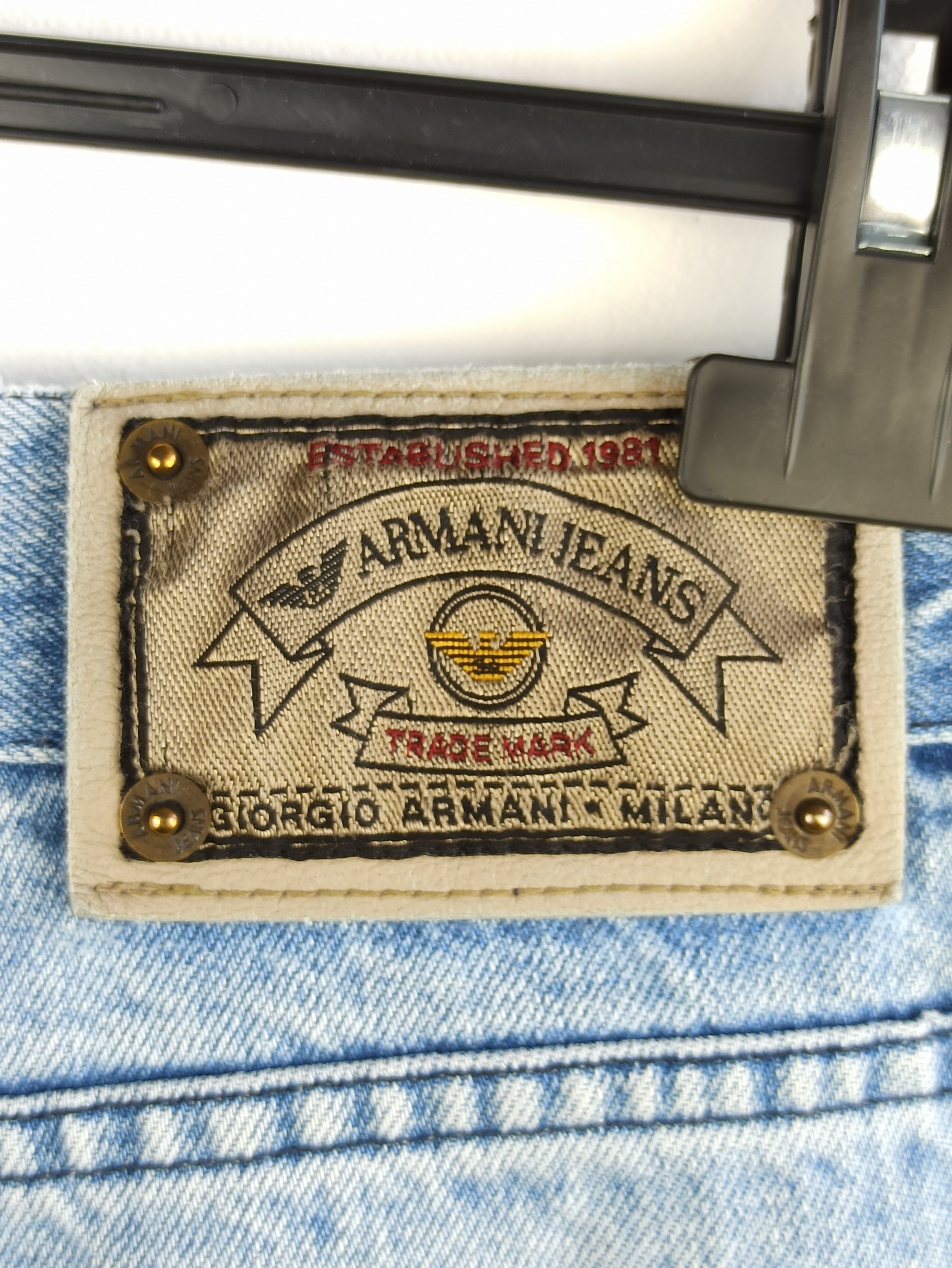 Giorgio Armani Giorgio Armani Vintage Jeans Size US 33 - 3 Thumbnail