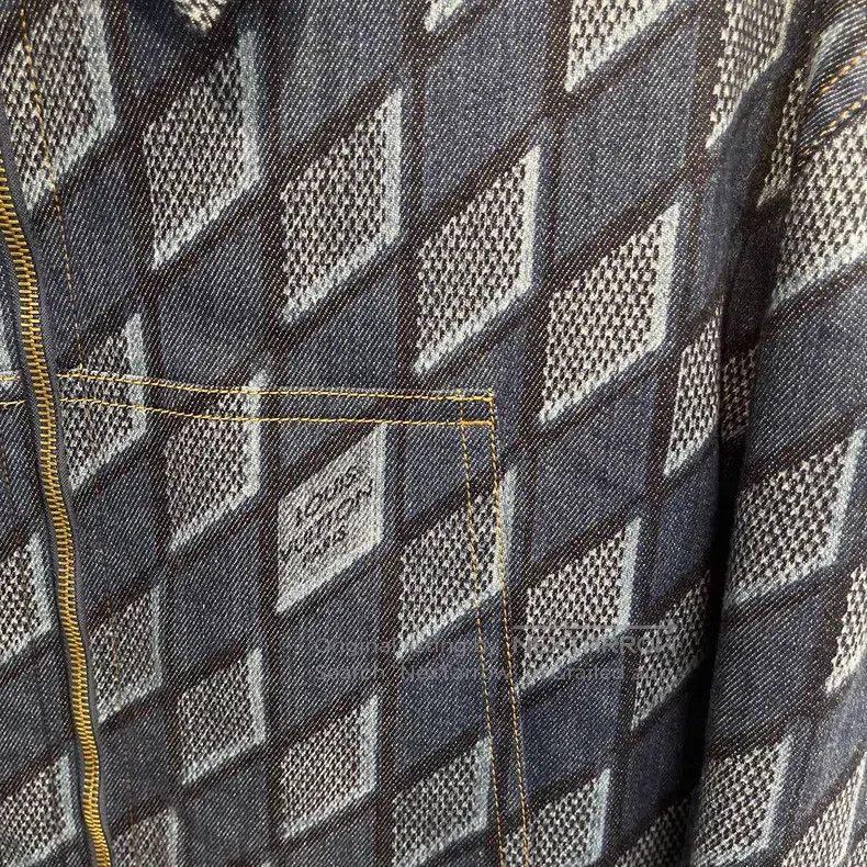 Louis Vuitton Louis Vuitton Diamond check denim jacket Size US L / EU 52-54 / 3 - 5 Thumbnail