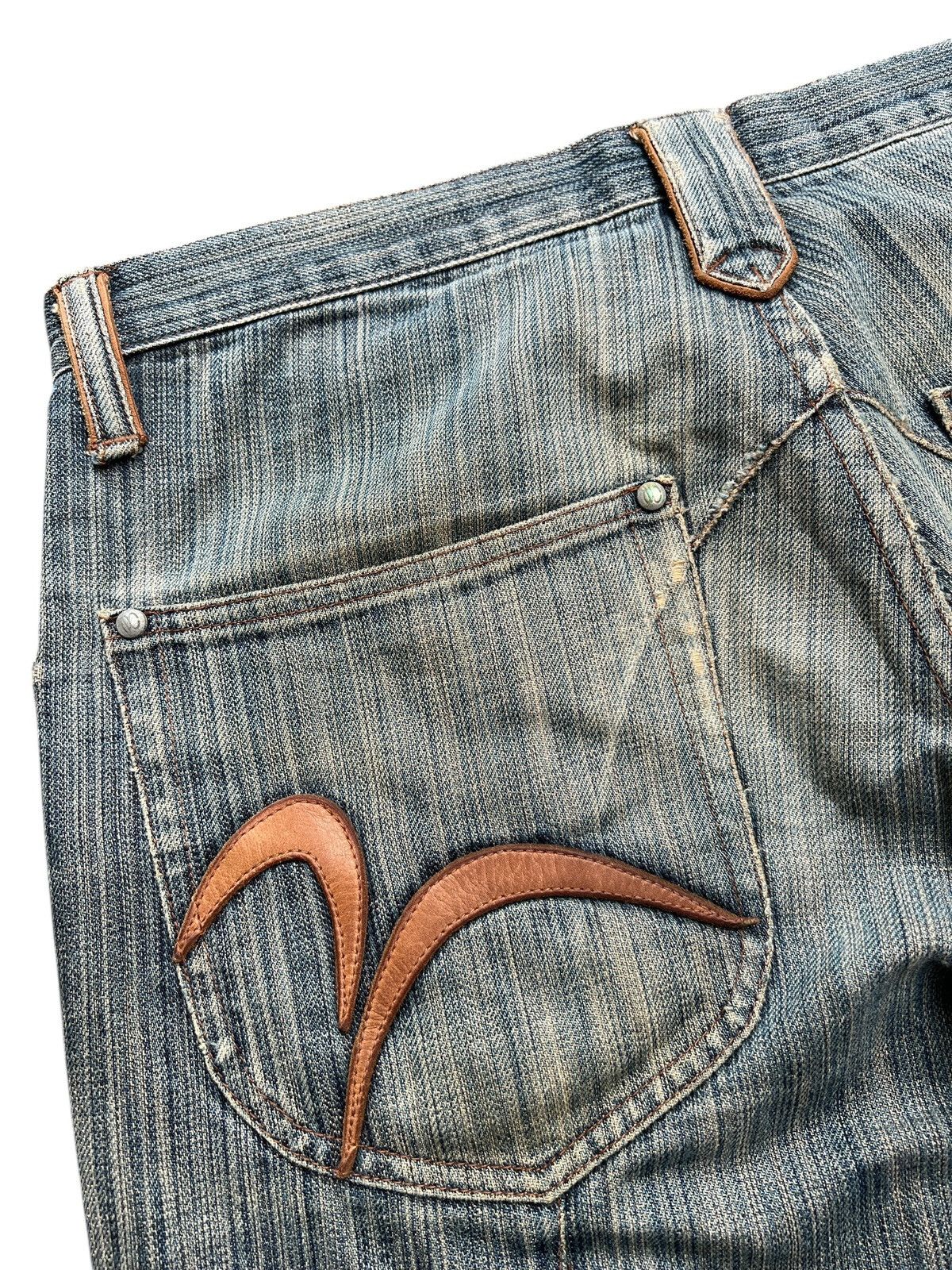 Nicole Club Nicole Club Panelled Denim Light Boot Cut Size US 34 / EU 50 - 10 Thumbnail