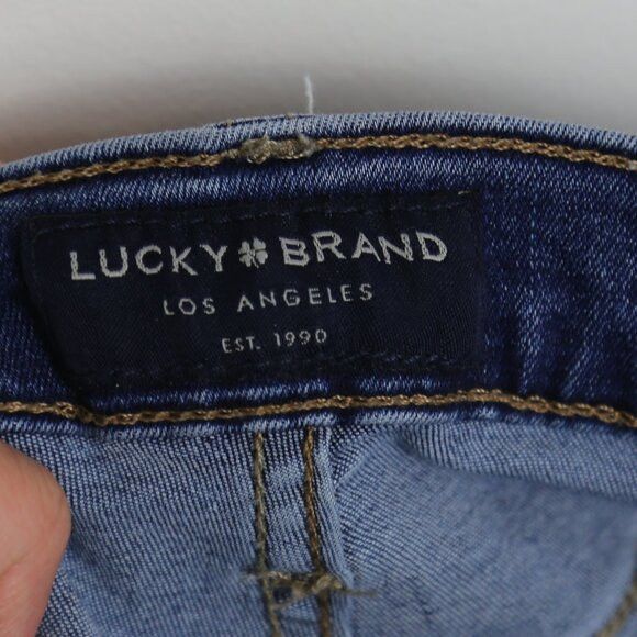 Lucky Brand Lucky Brand Womens Mid Rise Ava Skinny Crop Jeans Sz 2/26 Size 26" / US 2 / IT 38 - 6 Thumbnail