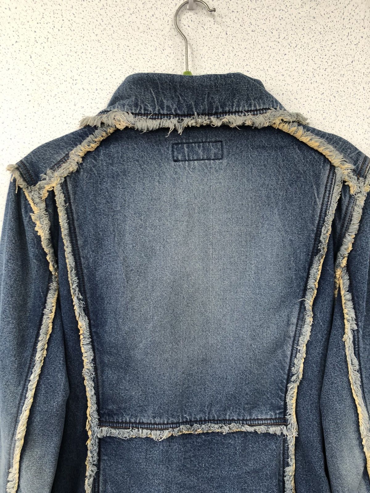 Japanese Brand SCAPA Double Breast Denim Jacket Size US M / EU 48-50 / 2 - 14 Thumbnail