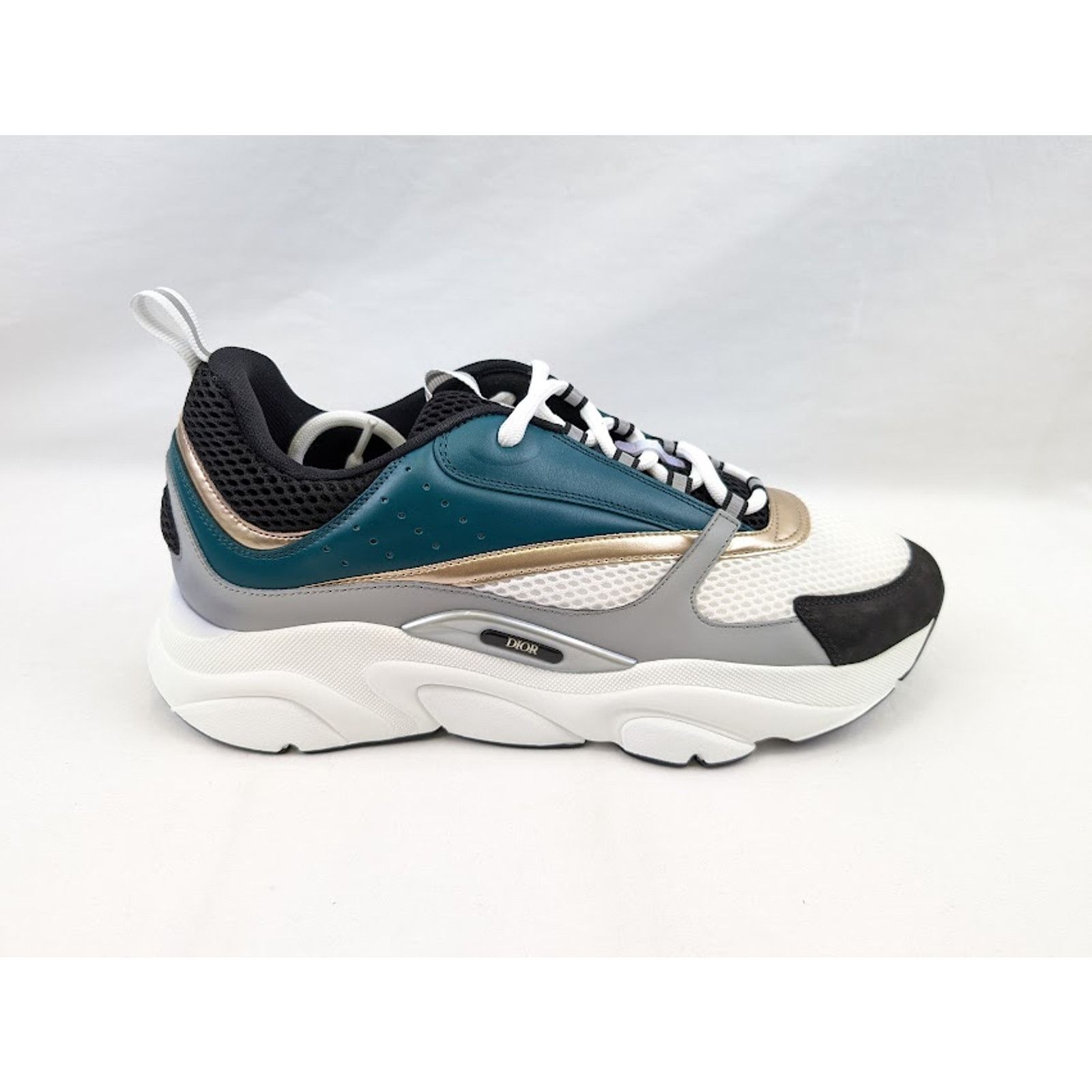 o1rshd1 B22 Calf Mesh Sneakers in Water Green 47