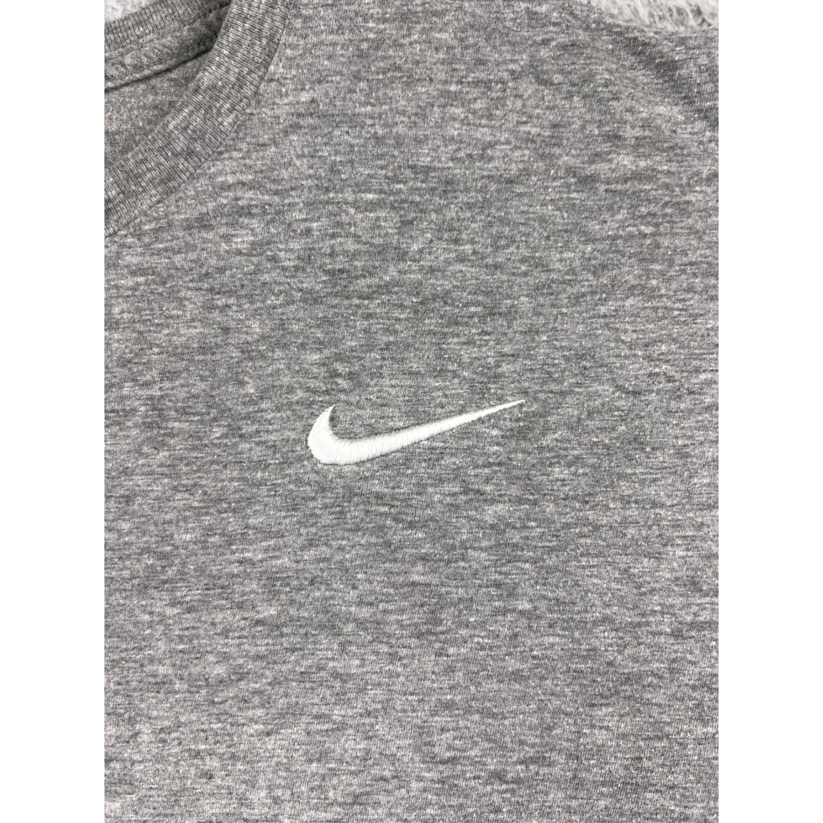 Nike Nike Shirt Mens Medium Gray Short Sleeve Crew Neck Embroidered Swoosh Cotton Size US M / EU 48-50 / 2 - 3 Thumbnail