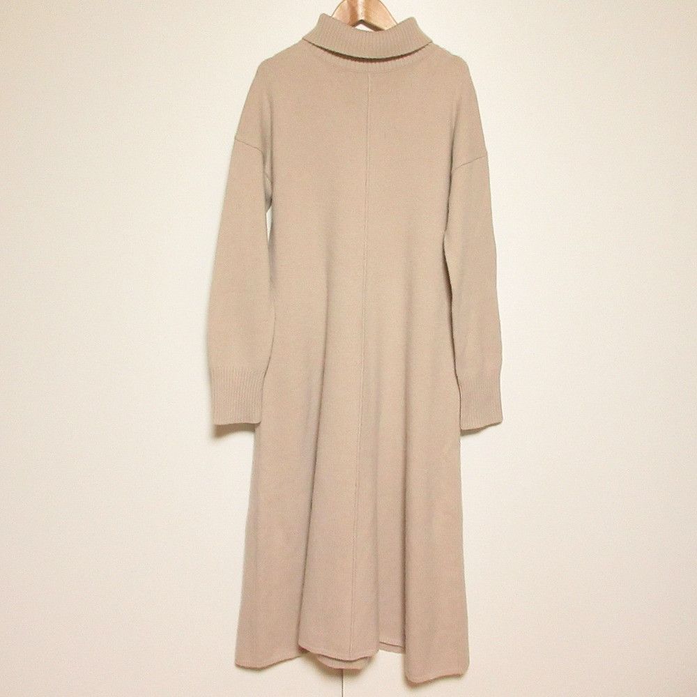 Other Other SEVEN TEN by MIHO KAWAHITO turtleneck knit long dress Textile Dresses 5A503 DUTY FREE for USA Size ONE SIZE - 1 Thumbnail