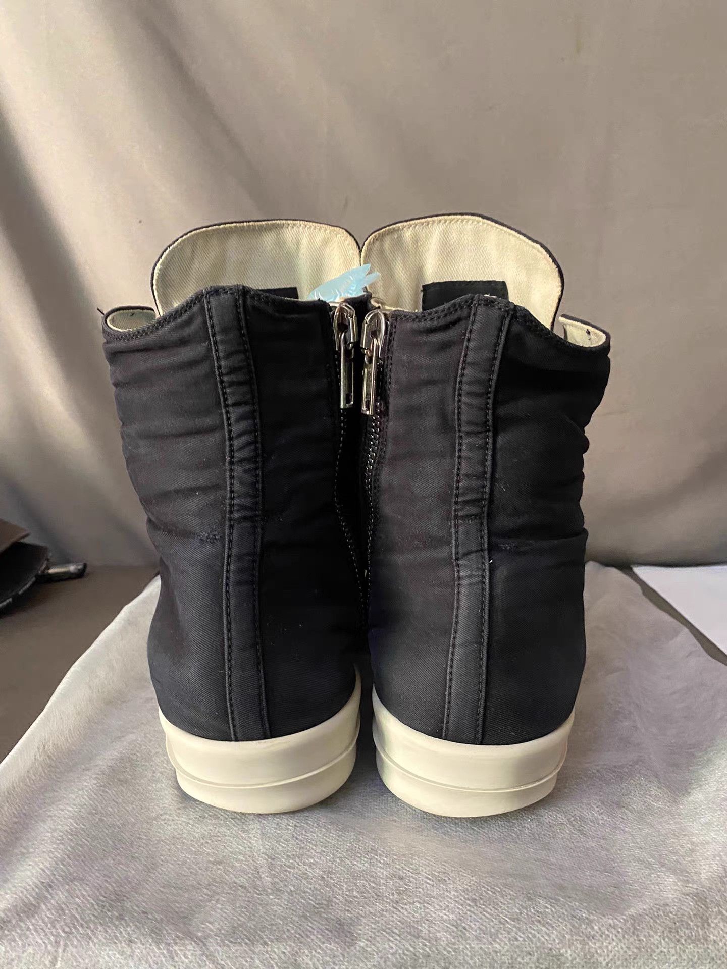 Rick Owens DRKSHDW satin sneakers