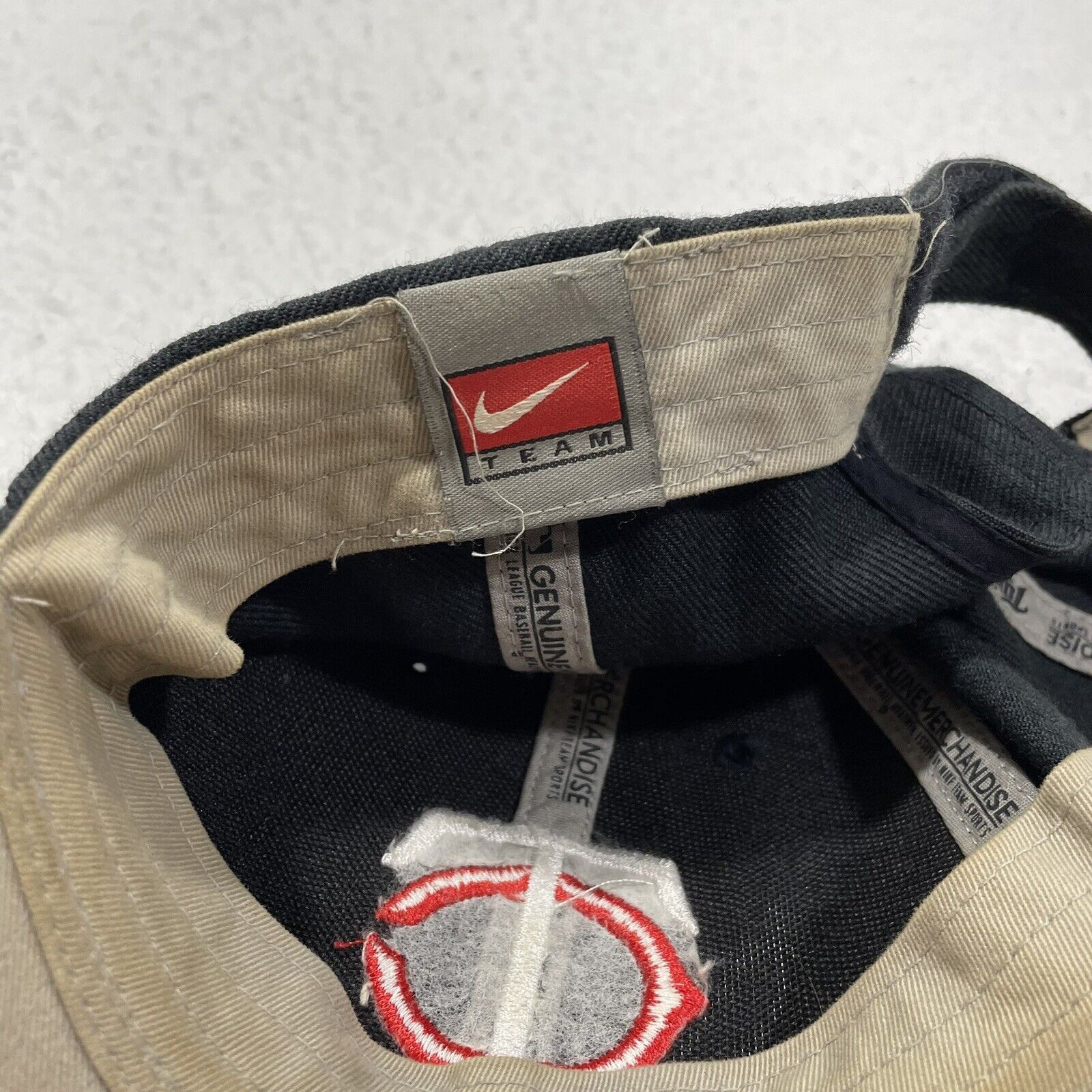 Nike Vintage Nike Team MLB Minnesota Twins Snapback Baseball Hat Size ONE SIZE - 9 Thumbnail