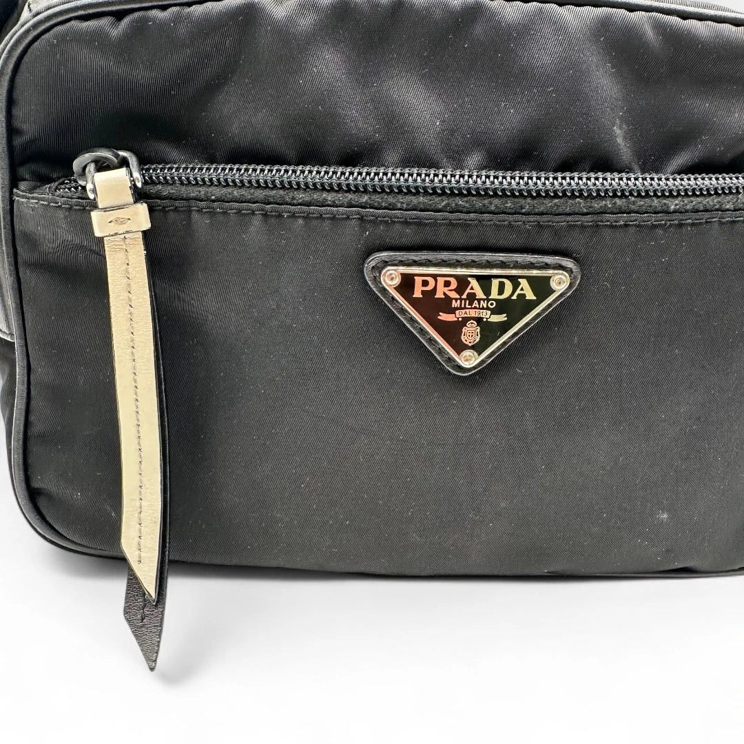 Prada Prada Shoulderbag Rockstar Studded AW18 nylon black Size ONE SIZE - 12 Thumbnail