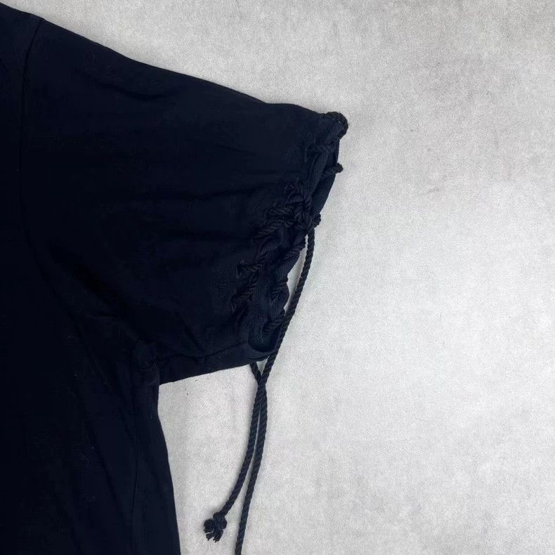 Yohji Yamamoto Yohji Yamamoto 19ss black drawstring short sleeves 2502-Ne Size US L / EU 52-54 / 3 - 4 Thumbnail