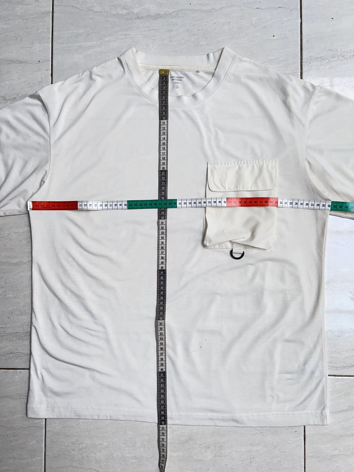 GU GU White T-Shirt Size US L / EU 52-54 / 3 - 2 Thumbnail