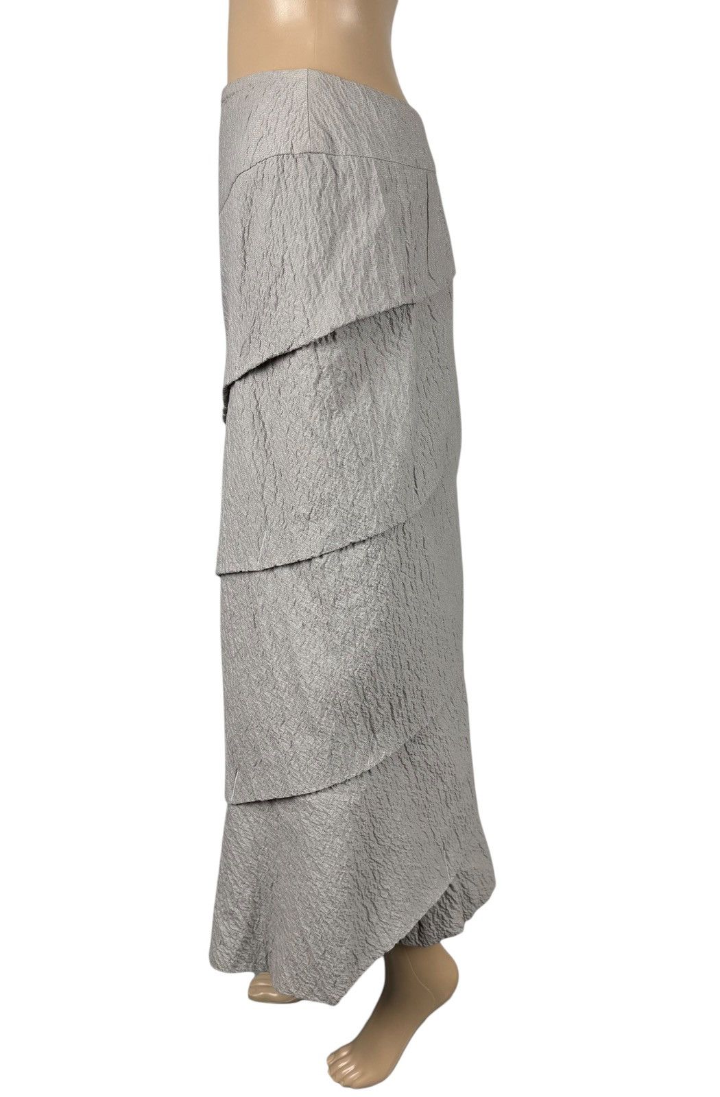 Designer Sonja Marohn Avant Garde Long Maxi Skirt Structured Size 26" / US 2 / IT 38 - 4 Thumbnail