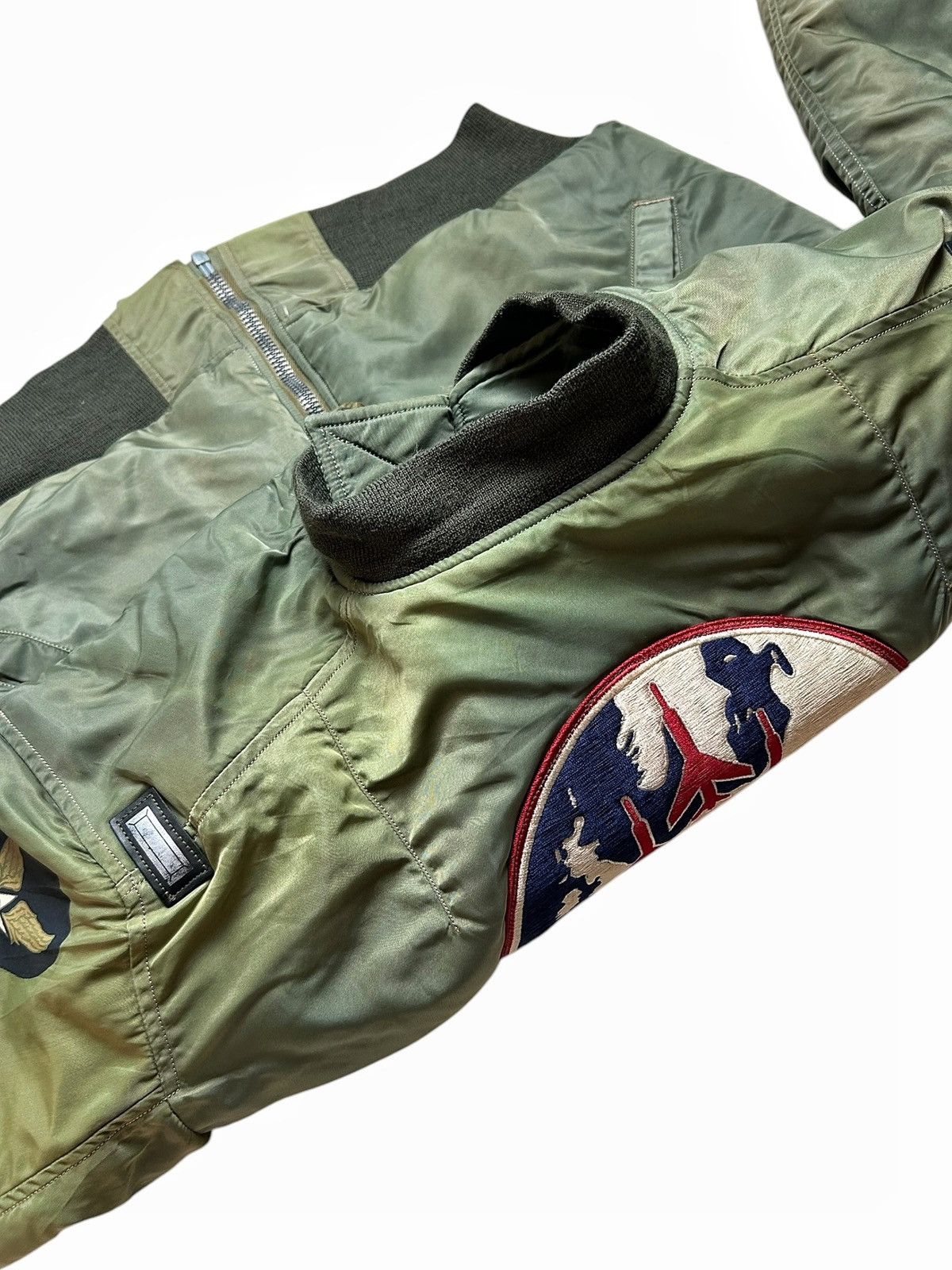 Buzz Rickson's × Toyo Enterprises Buzz Rickson’s Bomber Jacket MA-1 Usaf Harley Davidson Size US M / EU 48-50 / 2 - 7 Thumbnail