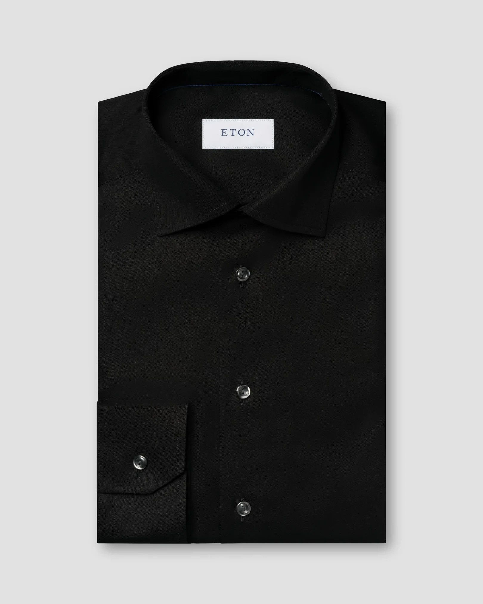 Eton Eton Solid Signature Twill Shirt Size US M / EU 48-50 / 2 - 2 Thumbnail