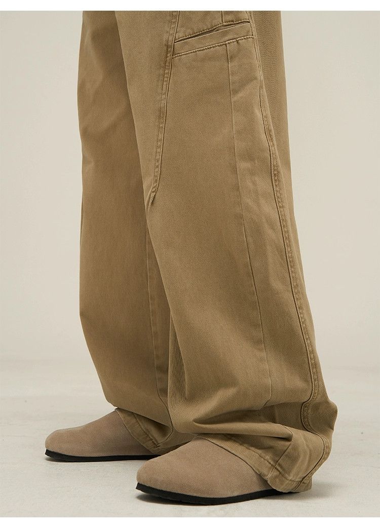washed faded outdoor carpenter cargo pants