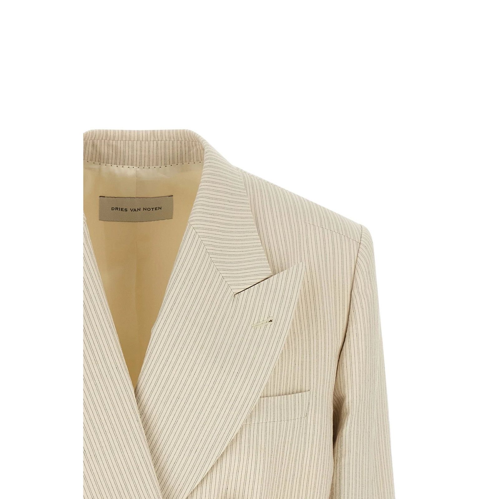 Dries Van Noten Dries Van Noten Bosea Bis Beige Blazer Jacket New & Authenti Size S / US 4 / IT 40 - 3 Thumbnail