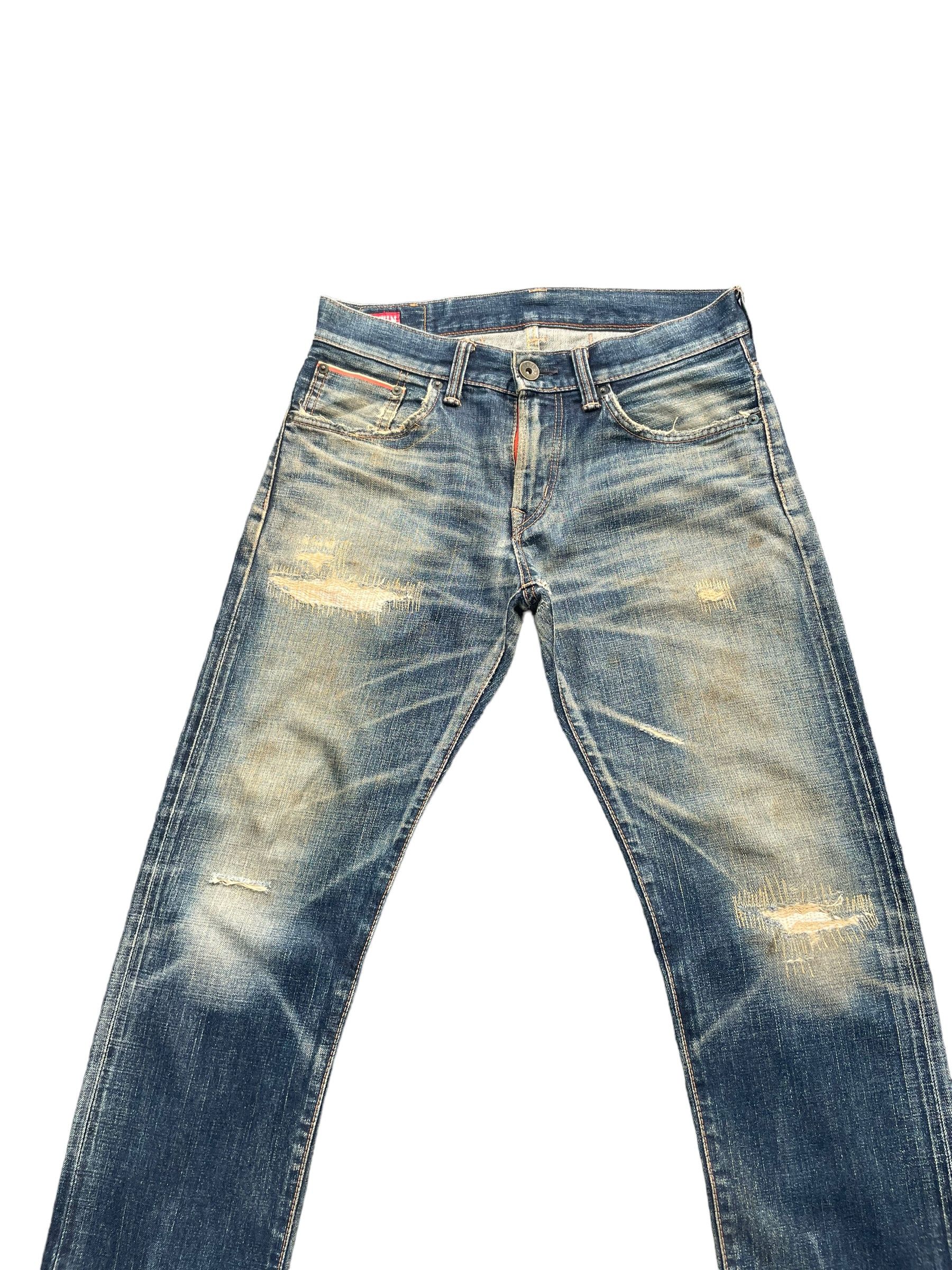 Edwin Vintage Edwin 505zxx Selvedge Distresed Denim Size US 32 / EU 48 - 3 Thumbnail